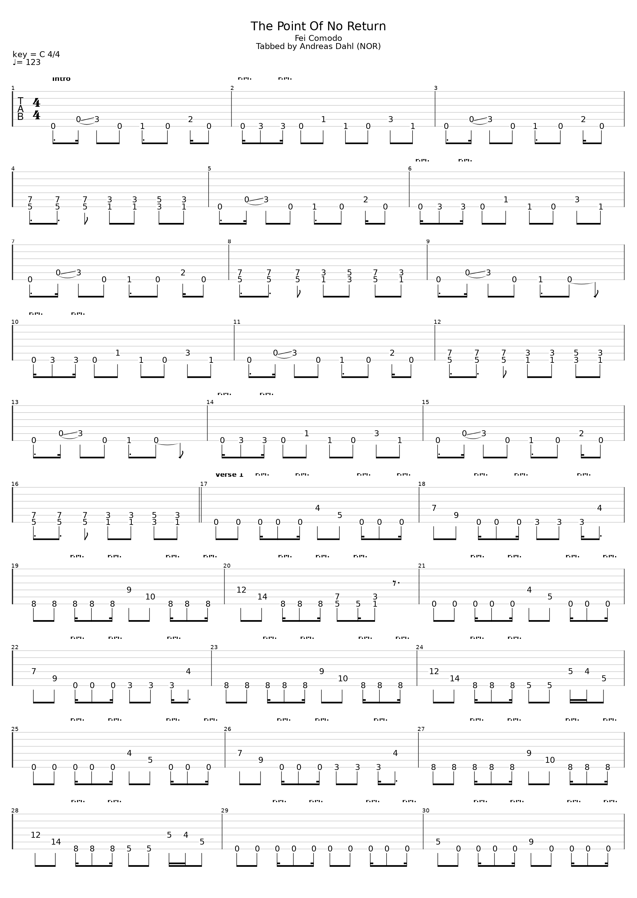 The Point Of No Return_Fei Comodo_1