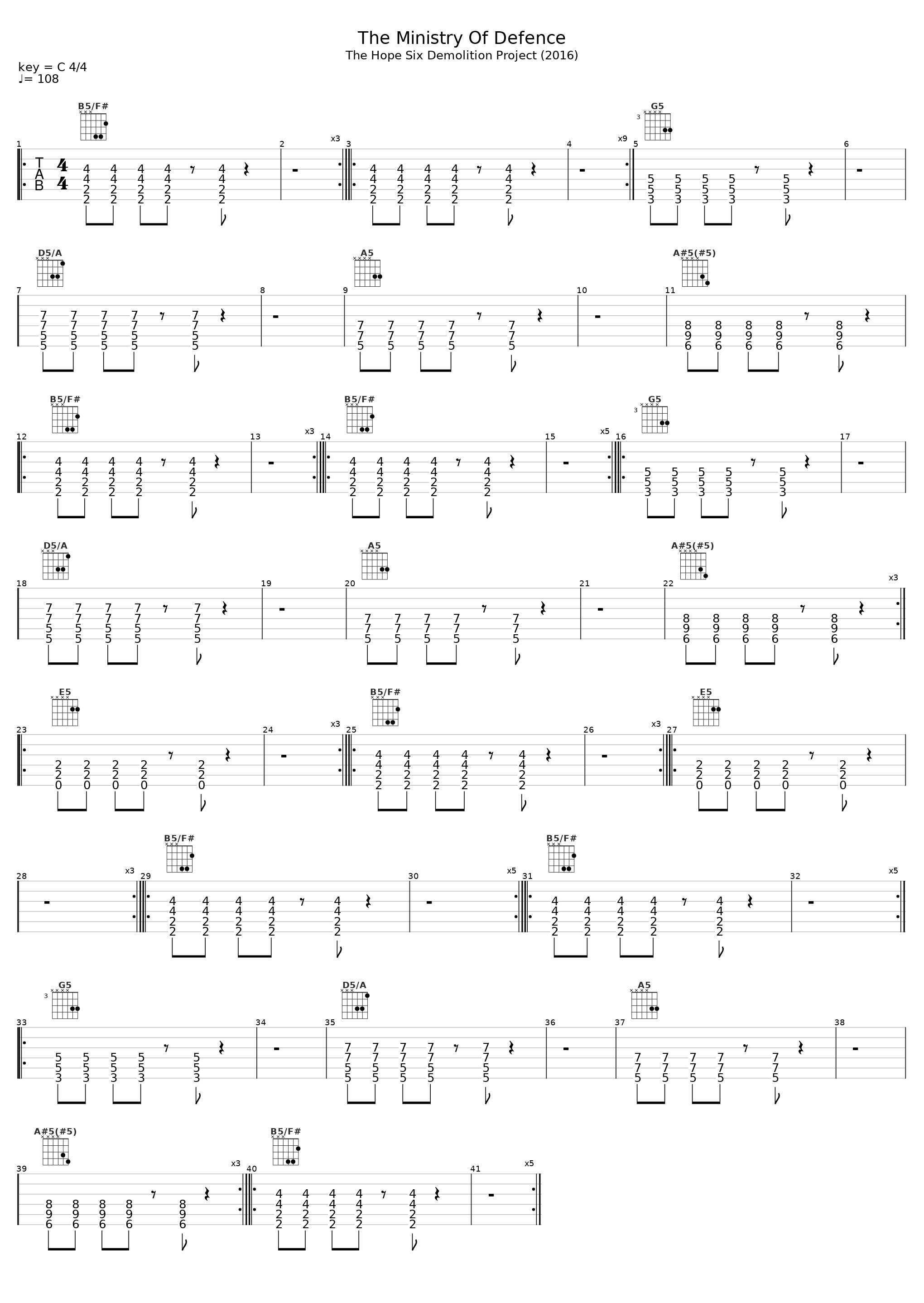 The Ministry of Defence_Pj Harvey_1