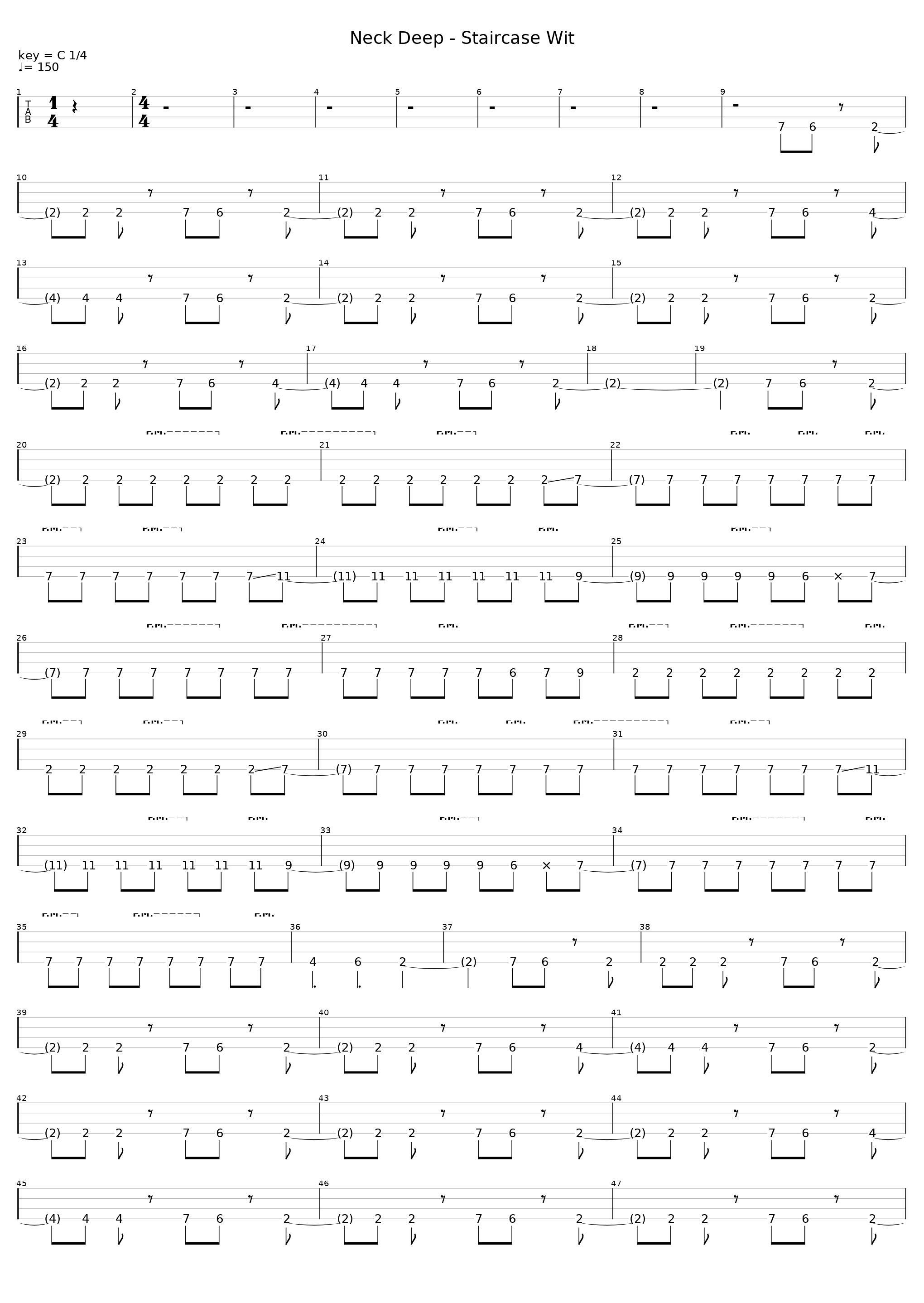 Staircase Wit_Neck Deep_1