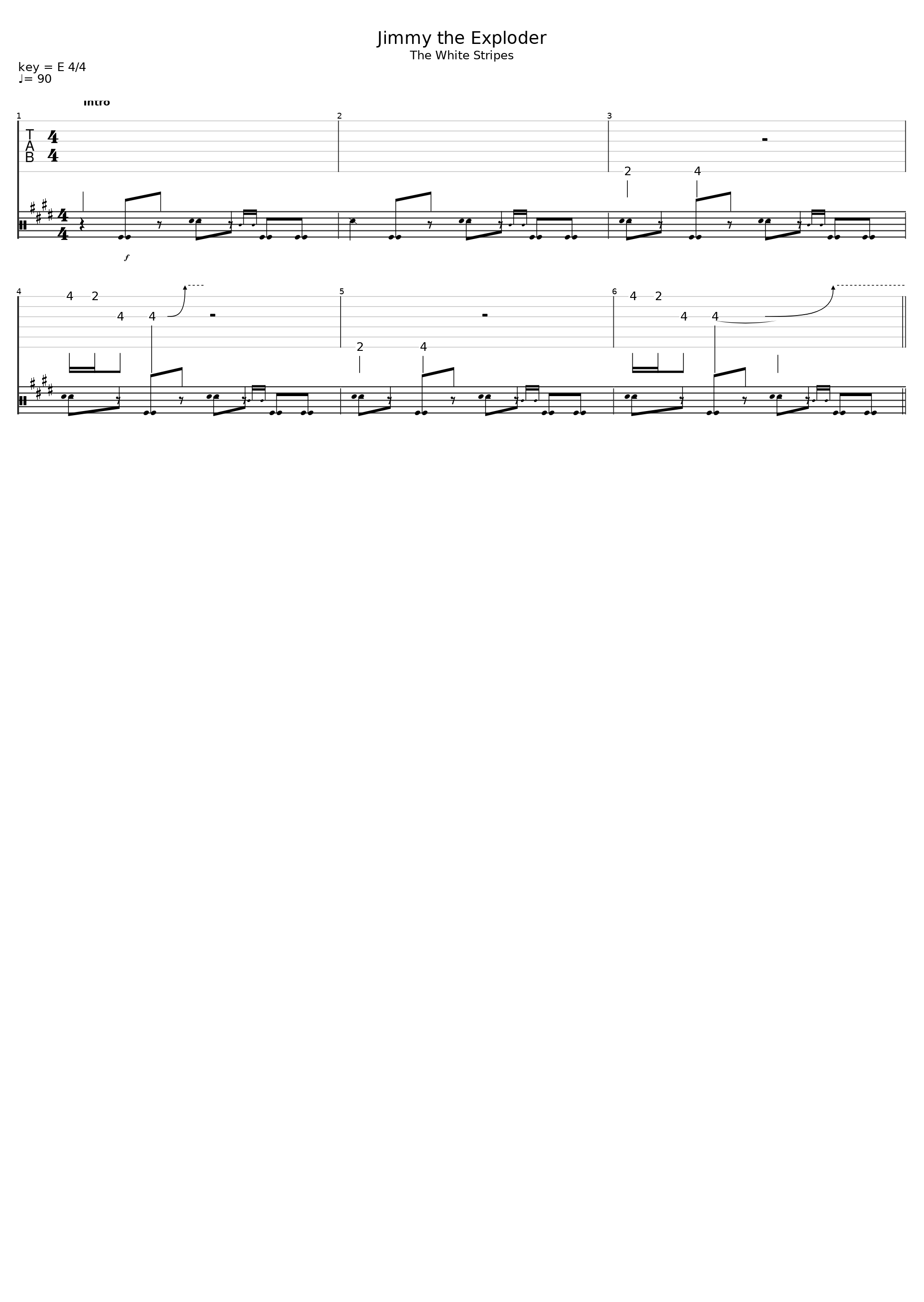 Jimmy The Exploder_The White Stripes_1