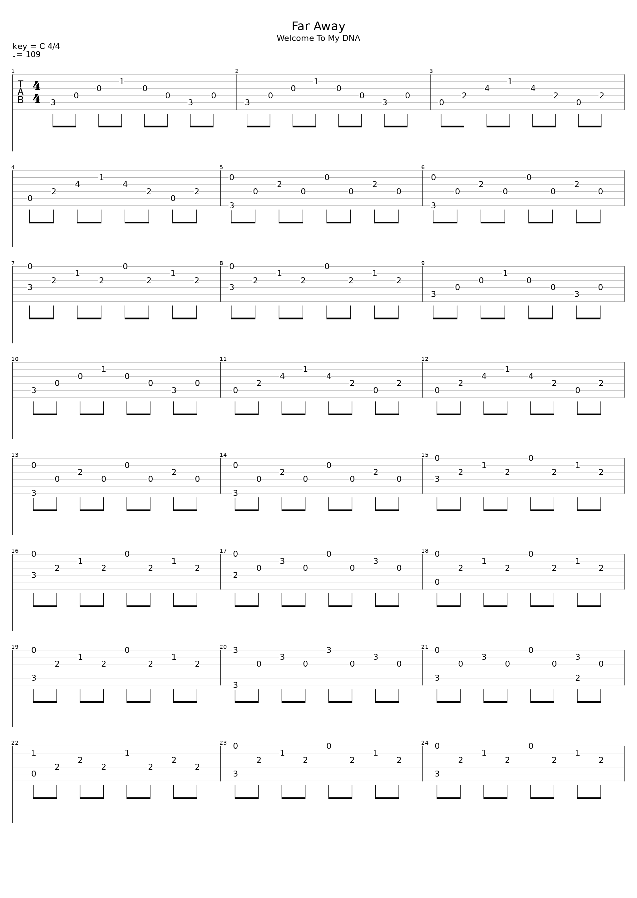 Far Away_Blackfield_1