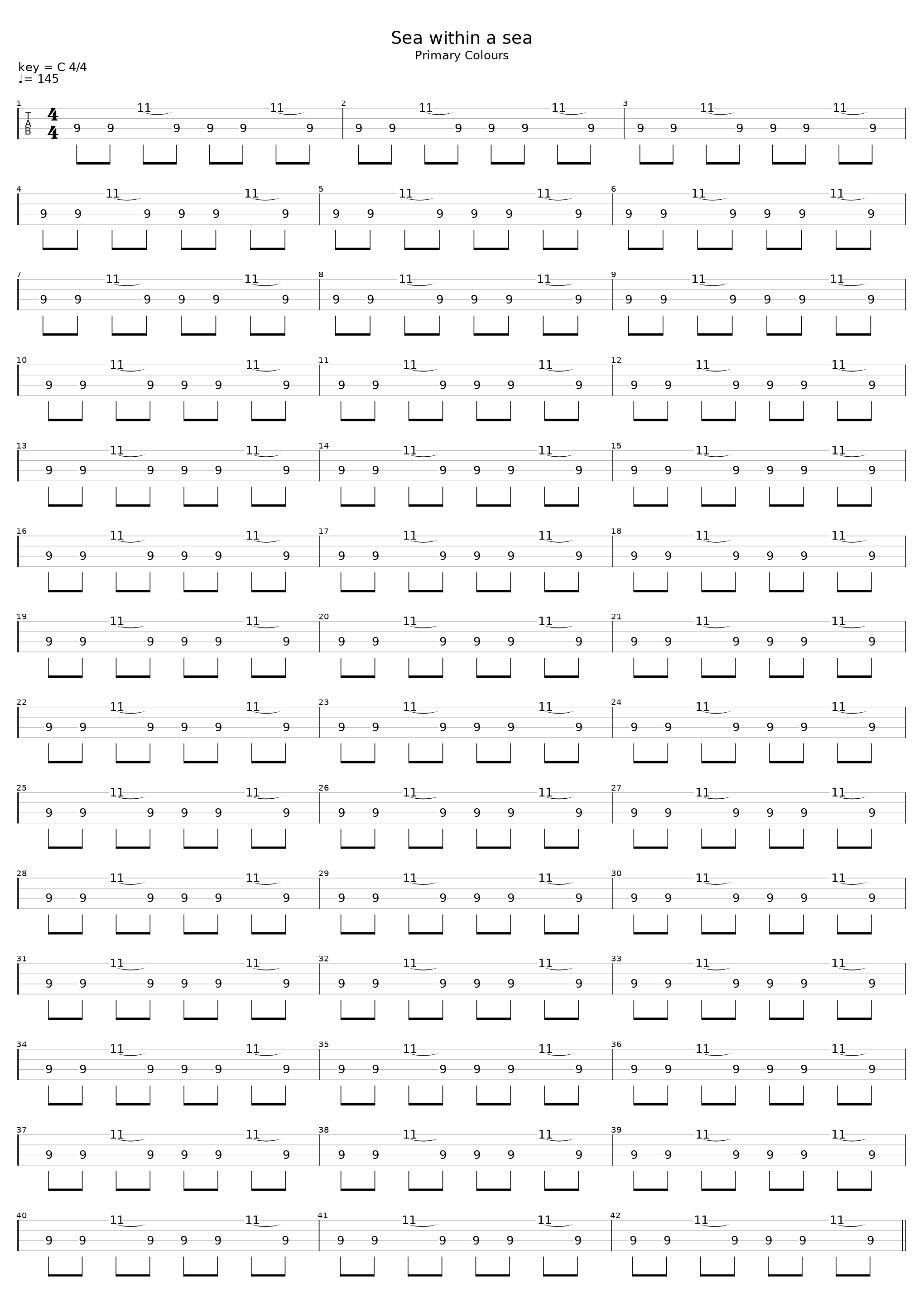 Sea Within A Sea_The Horrors_1