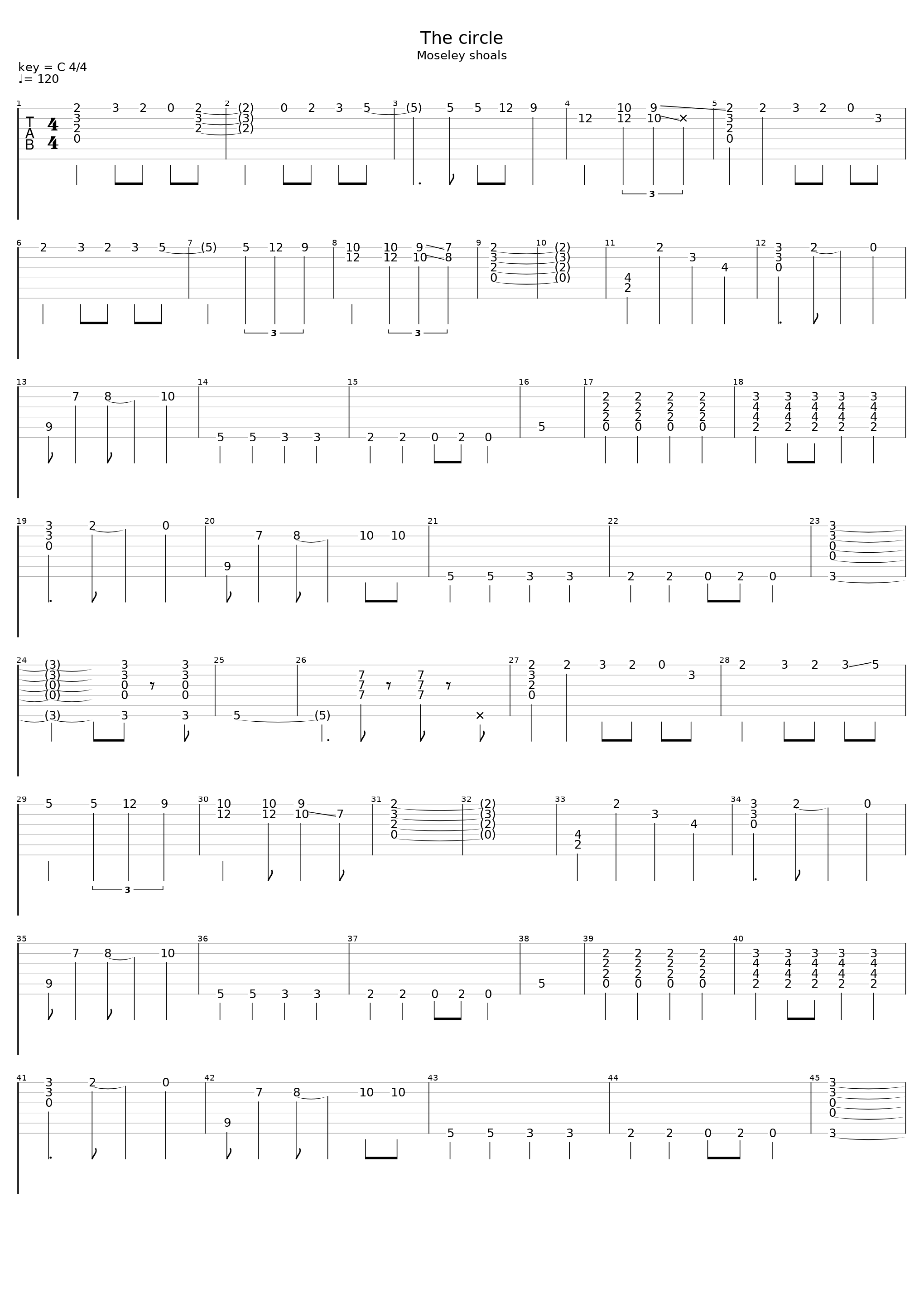 The Circle_Ocean Colour Scene_1