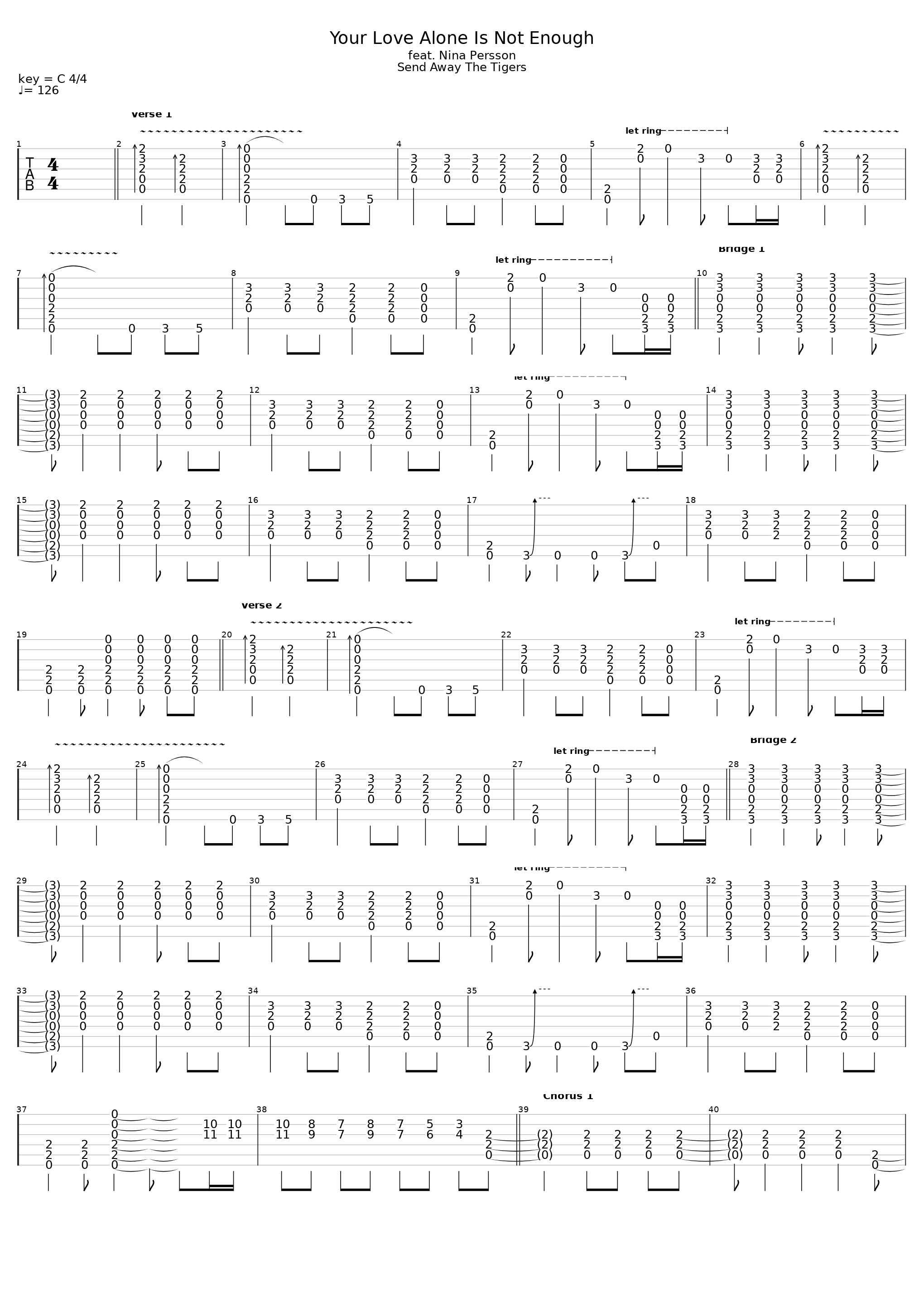 Your Love Alone Is Not Enough_Manic Street Preachers_1