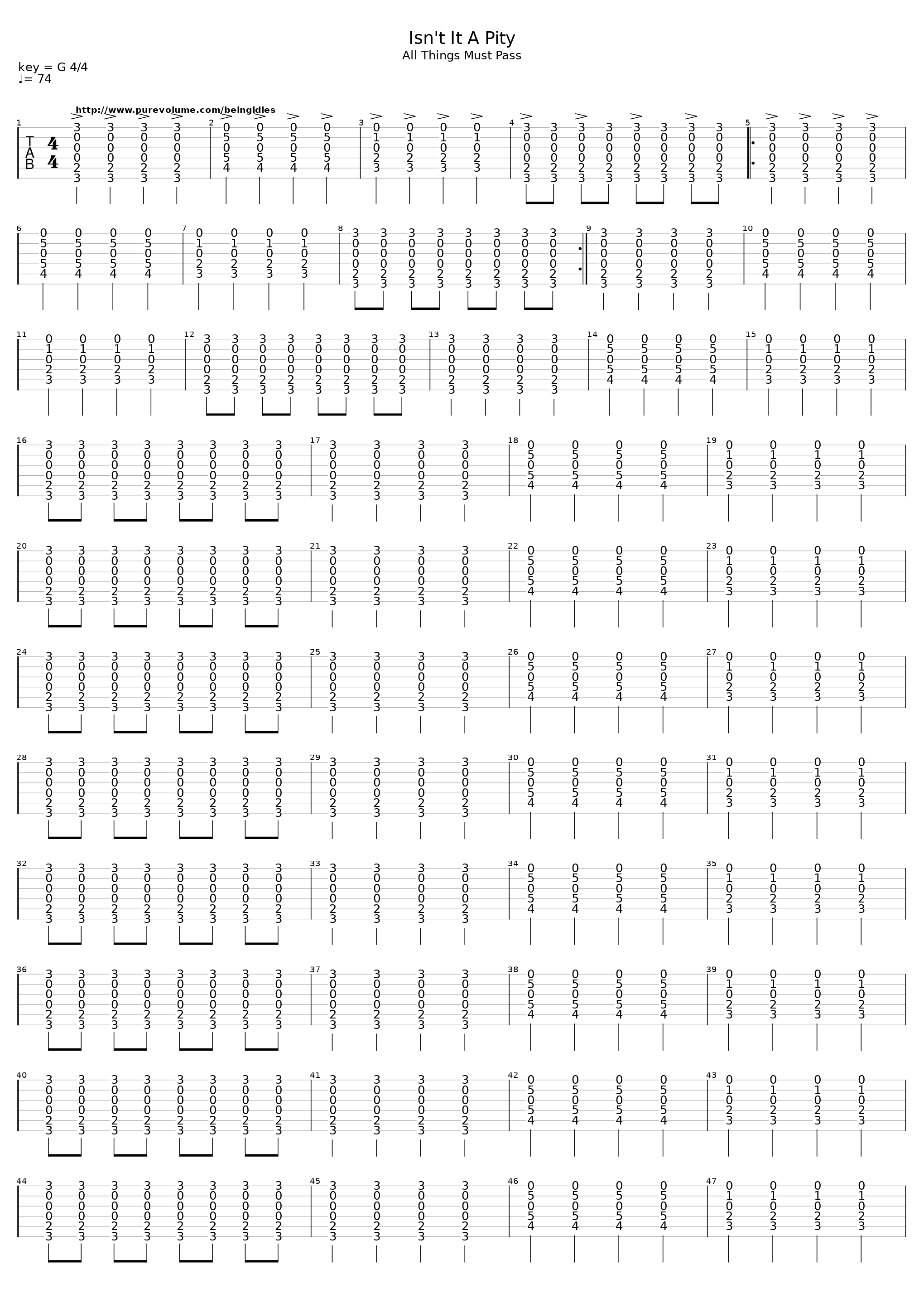 Isn't It A Pity_George Harrison_1