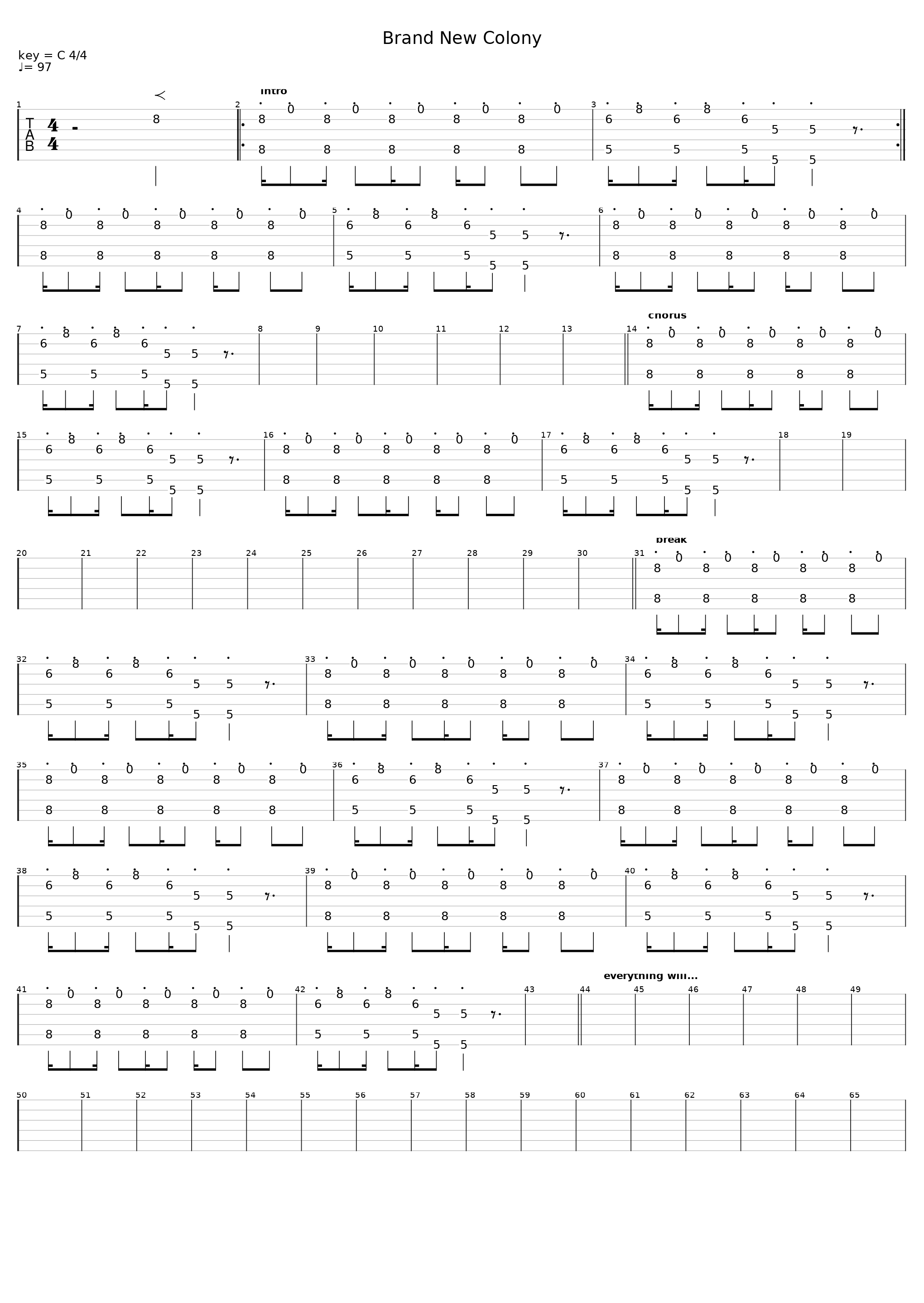 Brand New Colony_The Postal Service_1