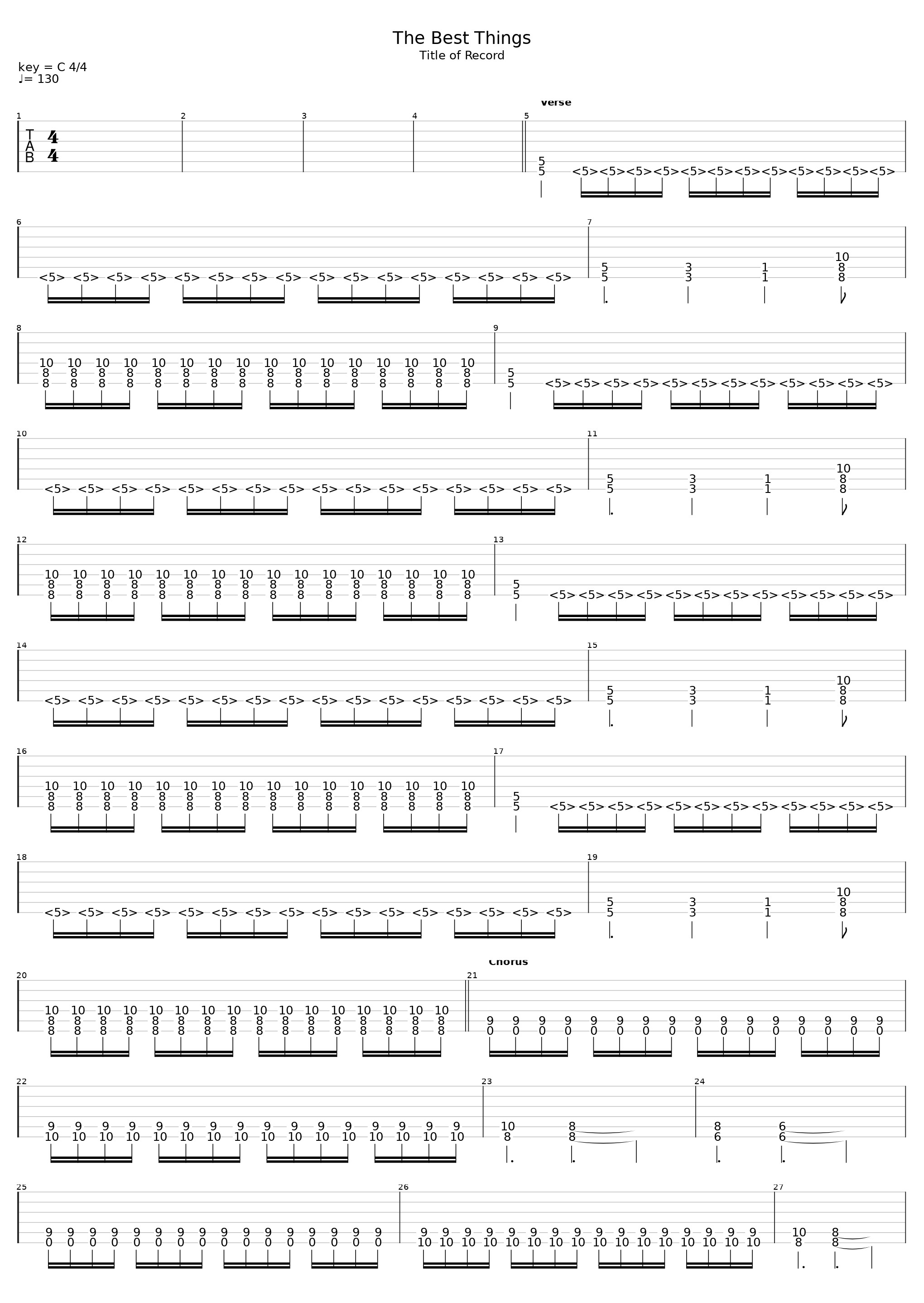 The Best Things_Filter_1