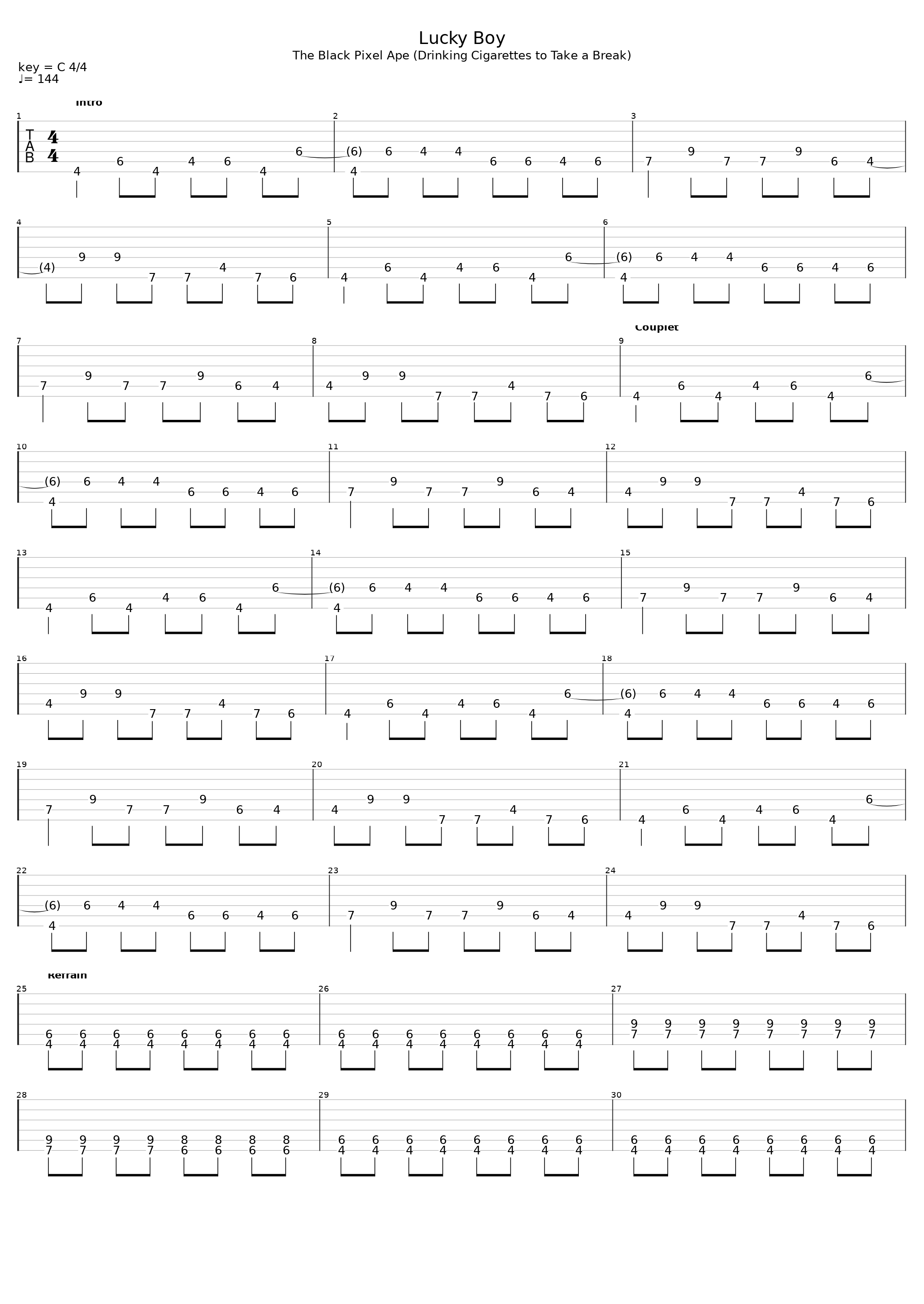 Lucky Boy_Shaka Ponk_1