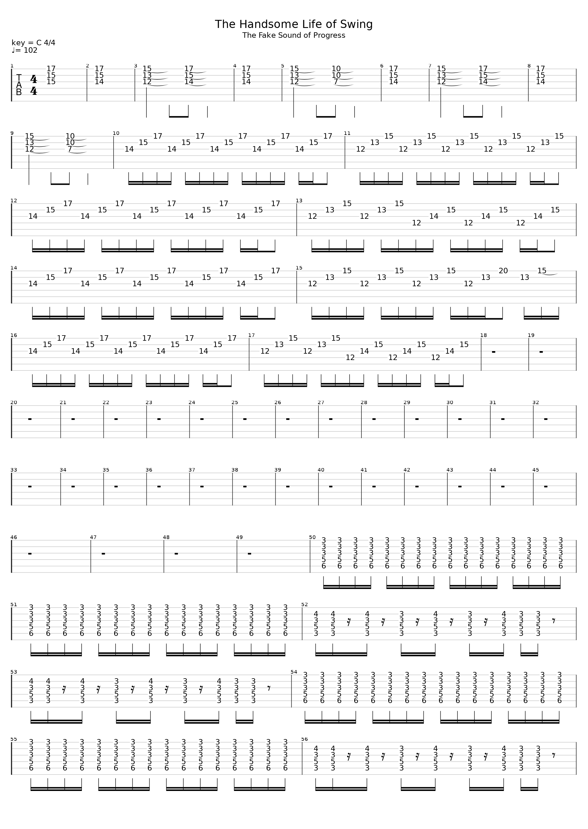 Handsome Life Of Swing_Lostprophets_1