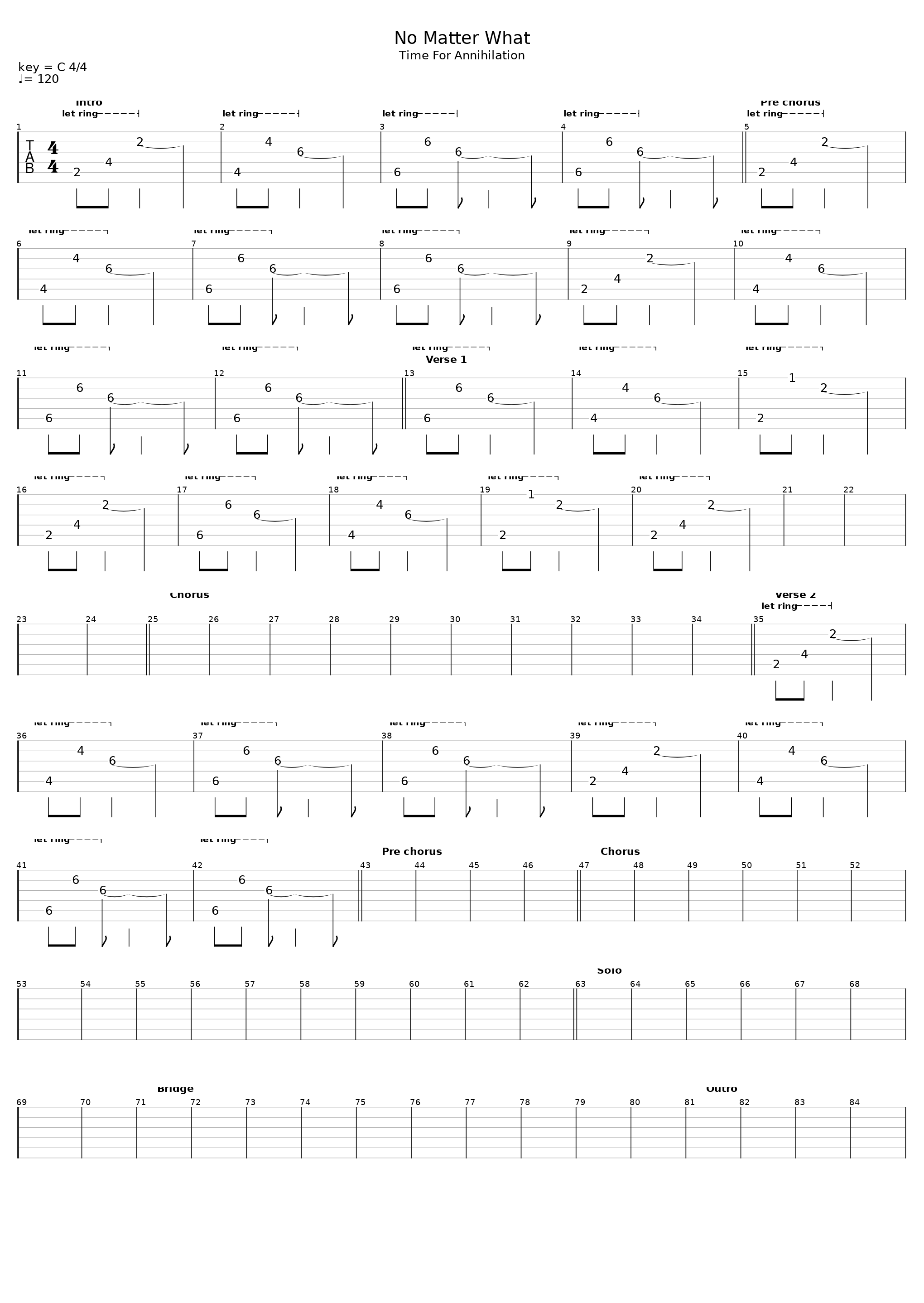 No Matter What (With Solo)_Papa Roach_1