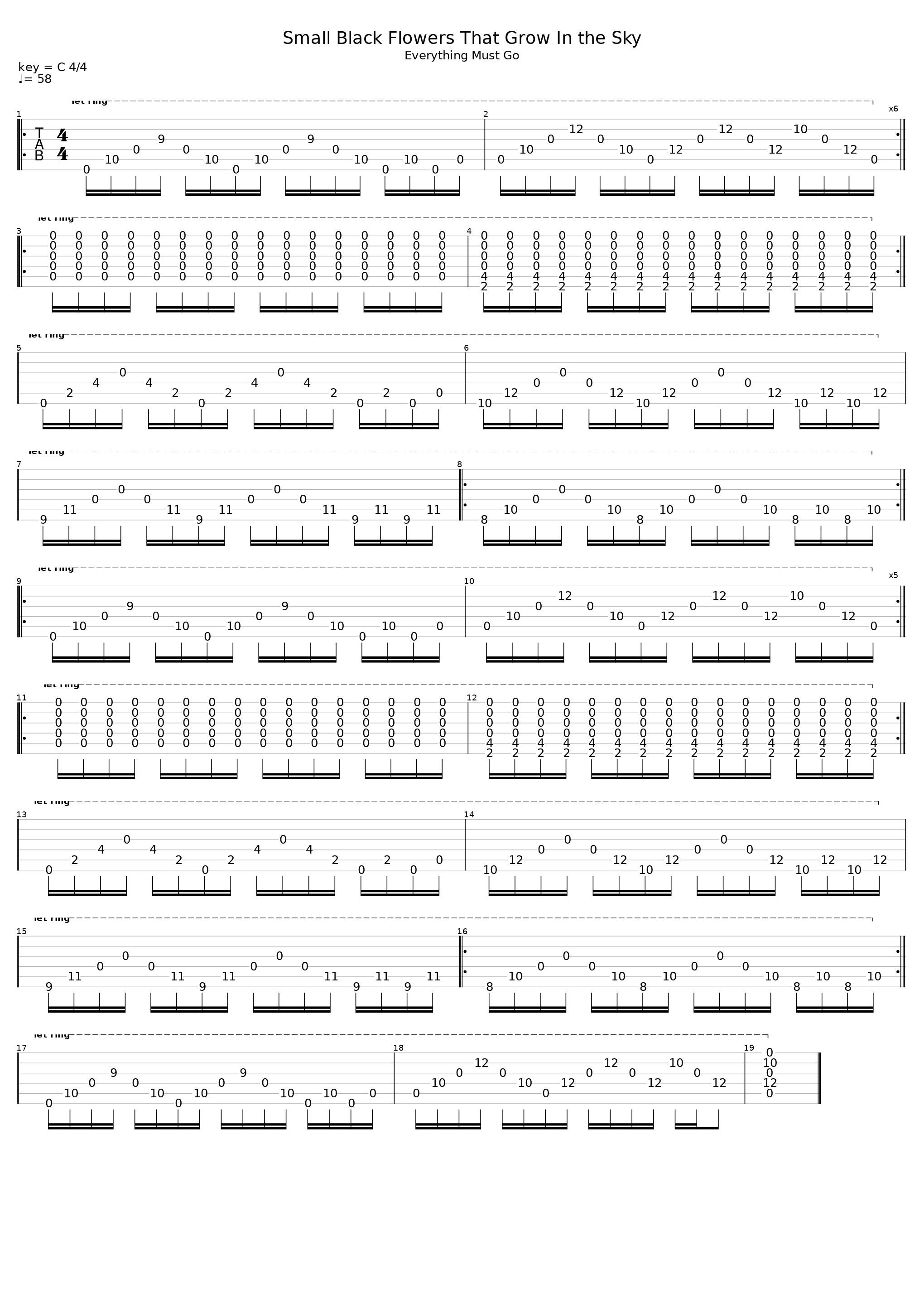 Small Black Flowers That Grow In The Sky_Manic Street Preachers_1
