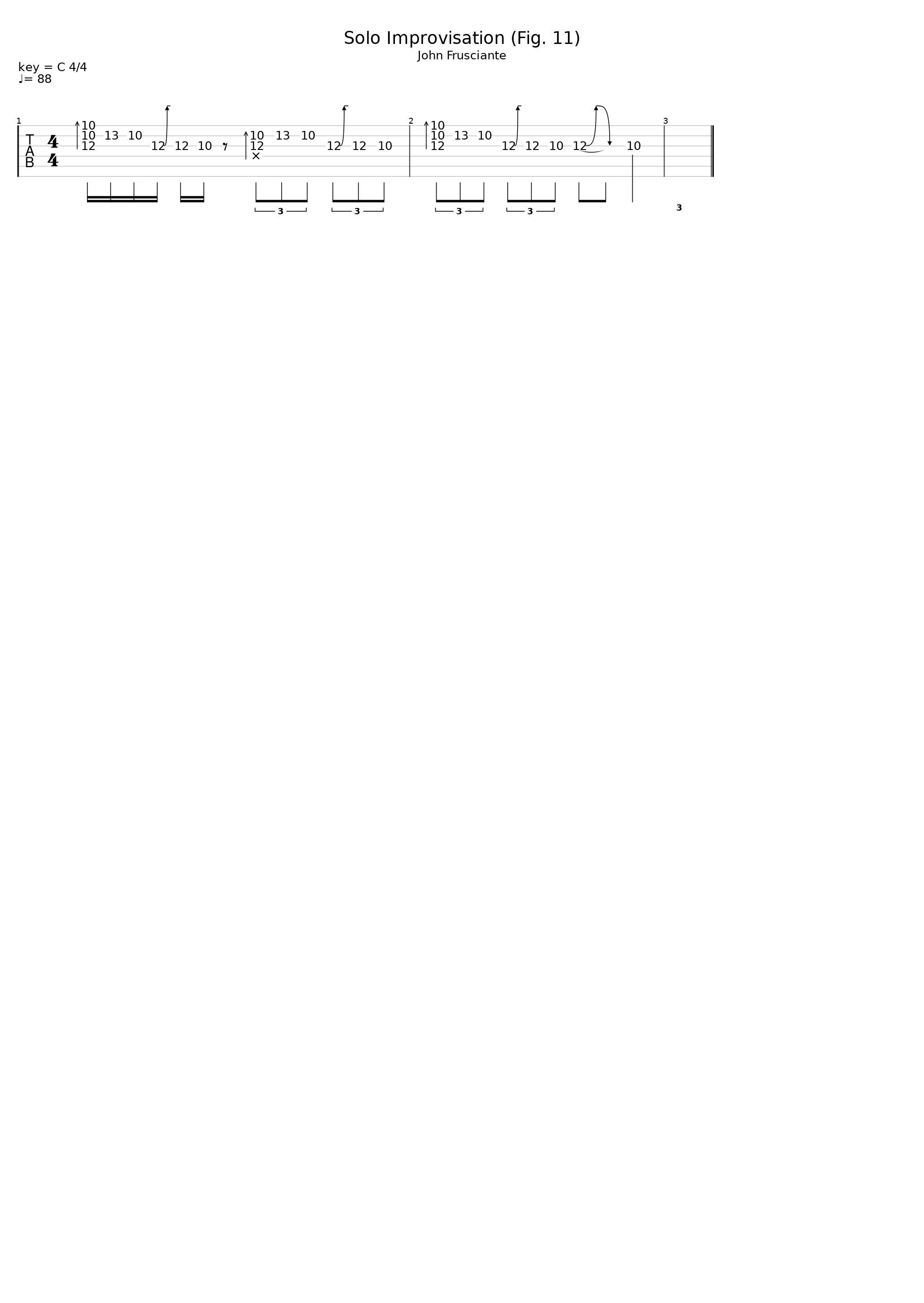 Improvisation Solo (Fig. 11)_John Frusciante_1