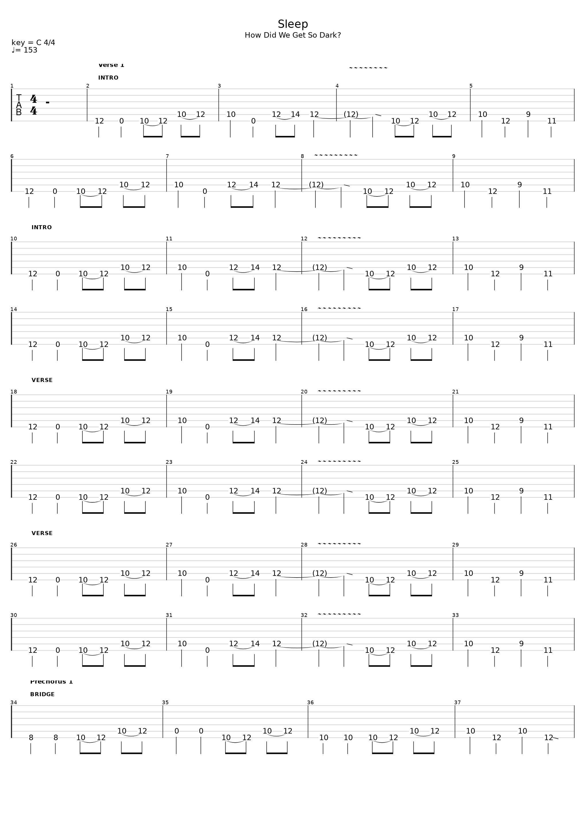 Sleep (Drums And Bass)_Royal Blood_1