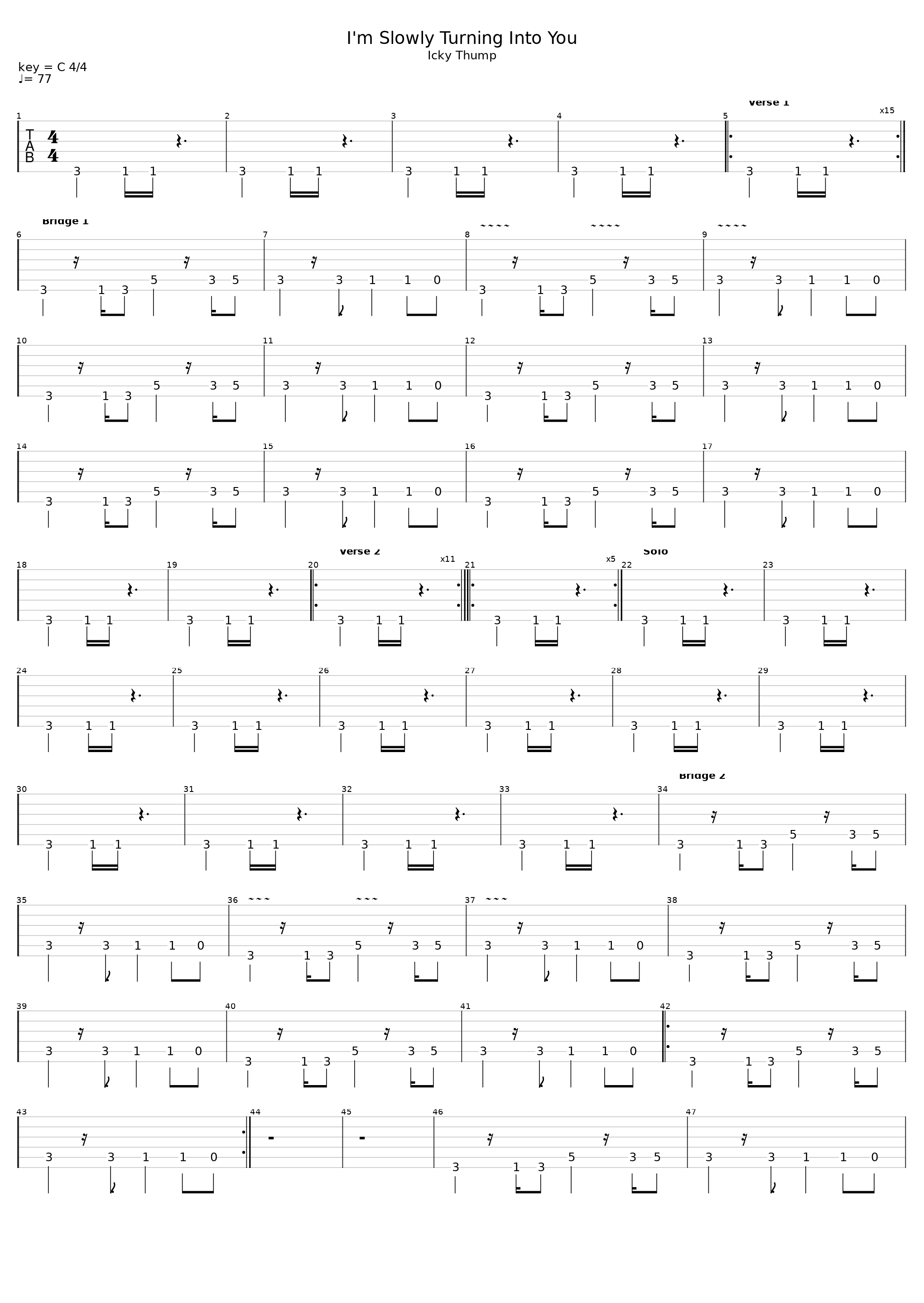 I'm Slowly Turning Into You_The White Stripes_1