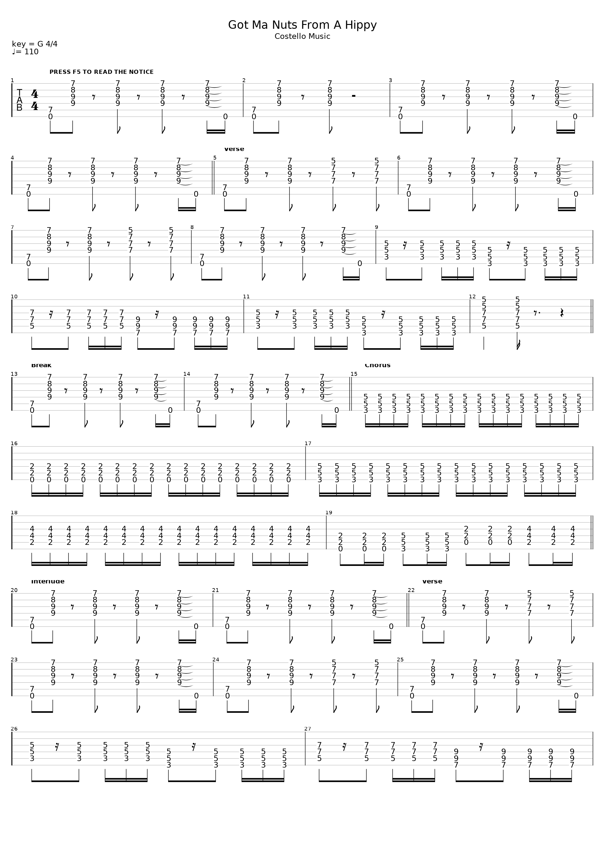 Got Ma Nuts From A Hippy_The Fratellis_1