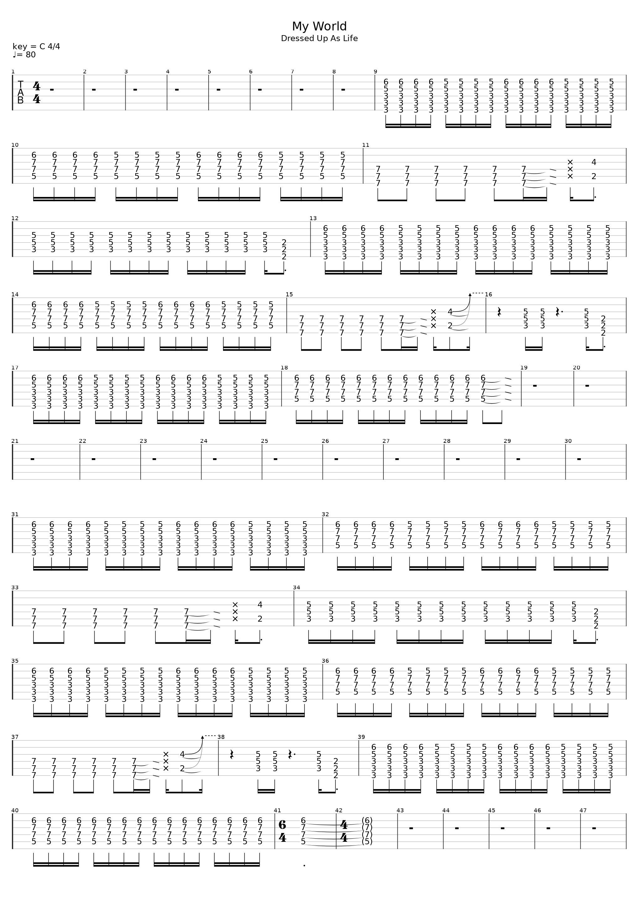 My World_Sick Puppies_1