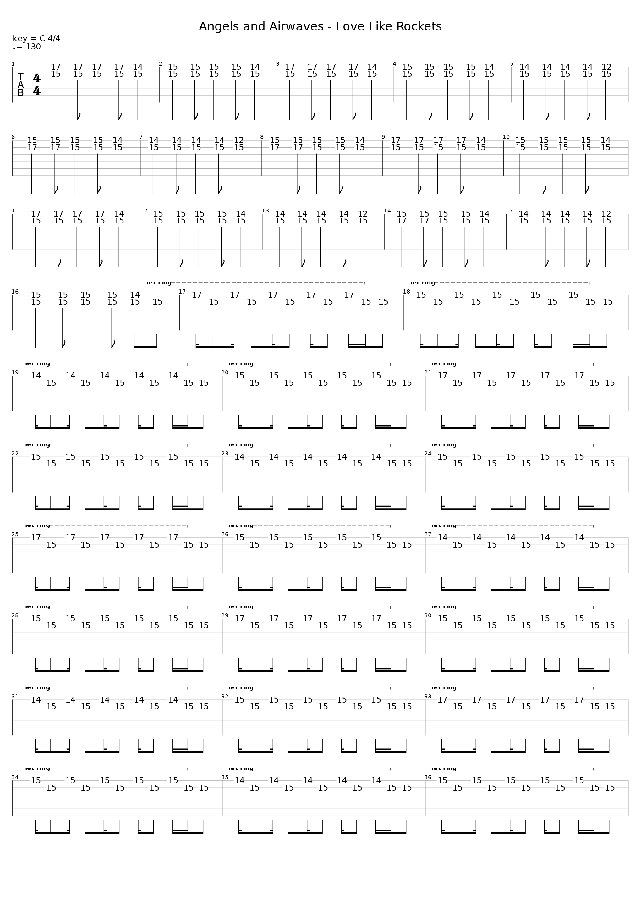 Love Like Rockets_Angels & Airwaves_1