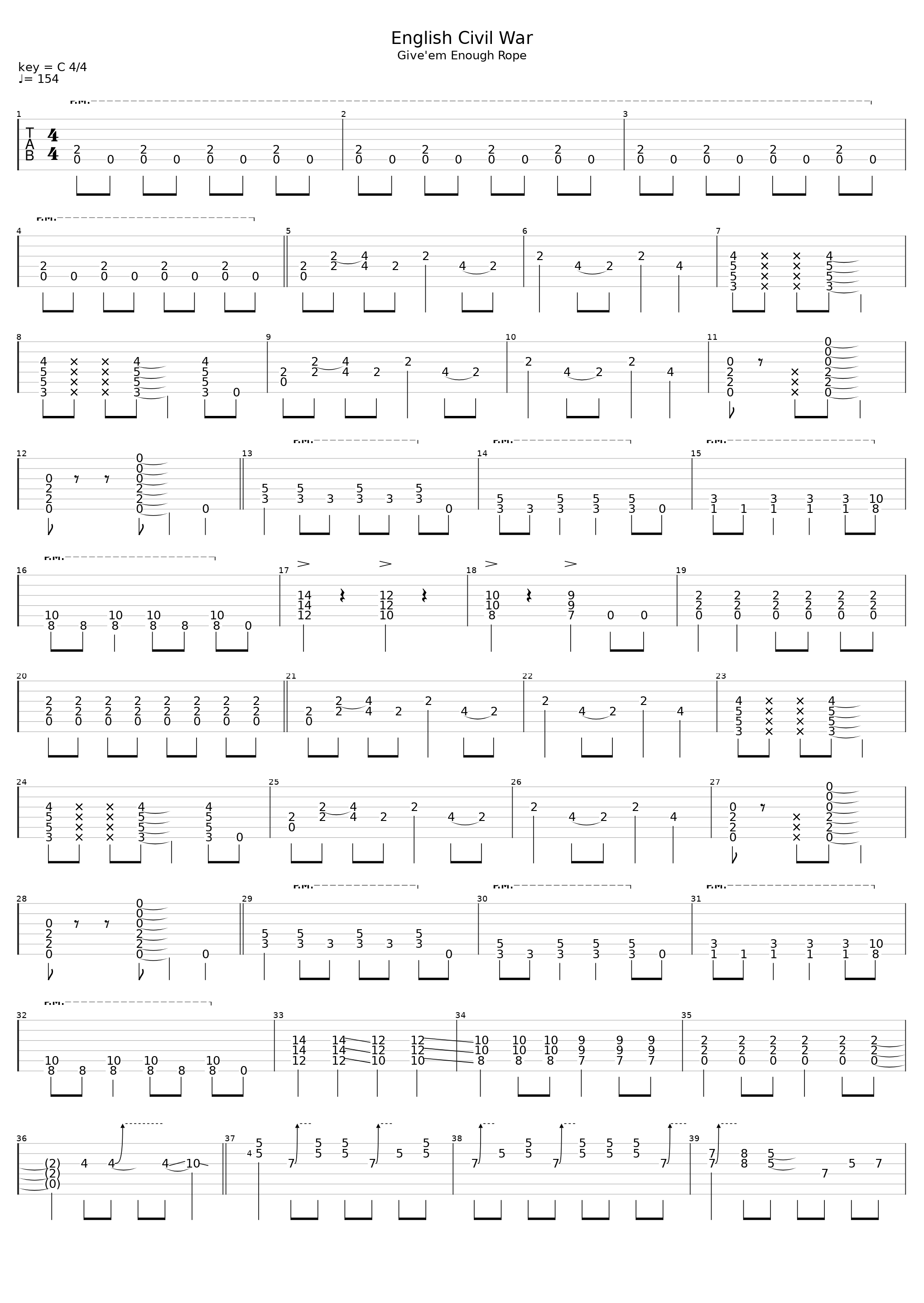English Civil War_The Clash_1