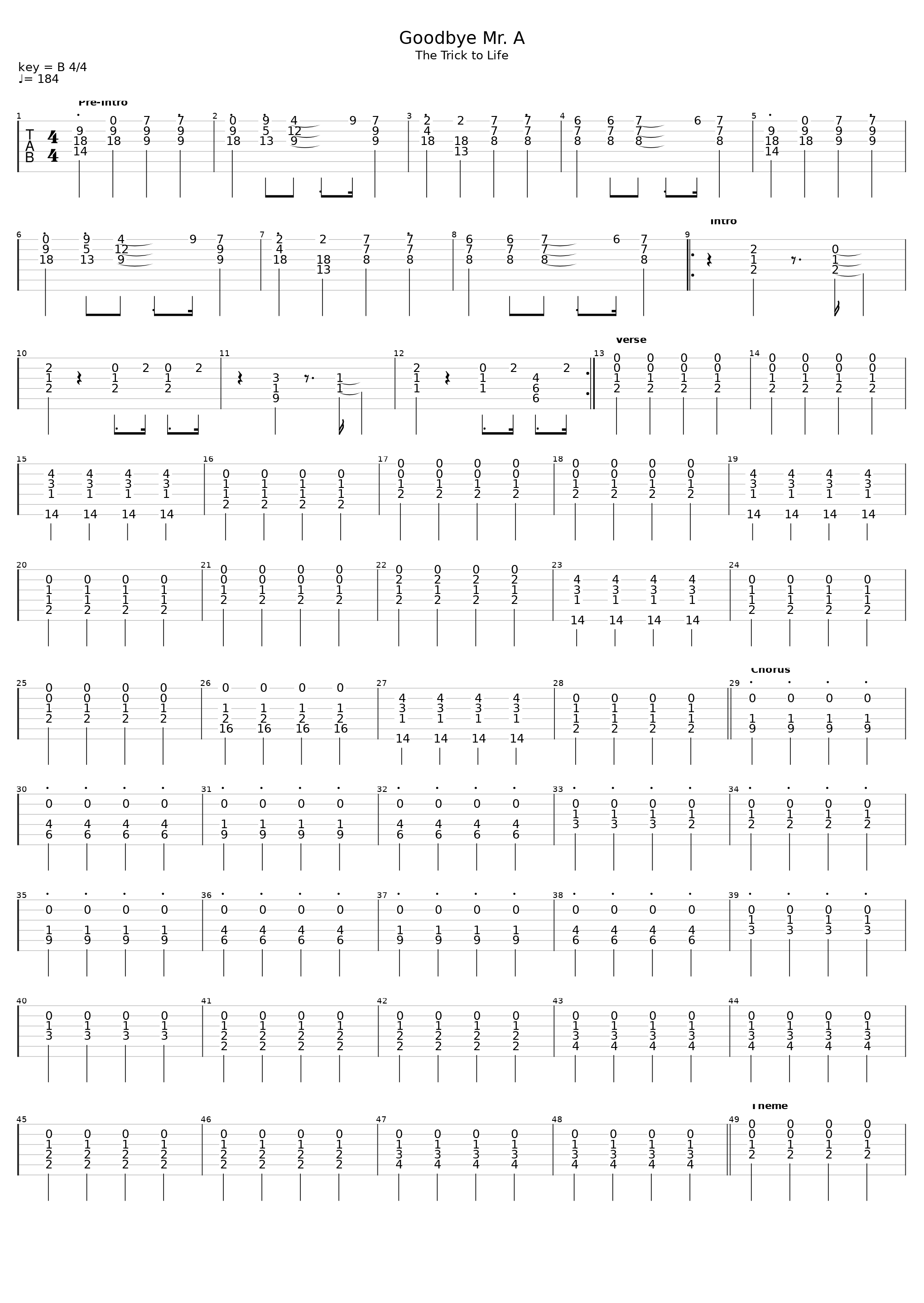 Goodbye Mr A_The Hoosiers_1