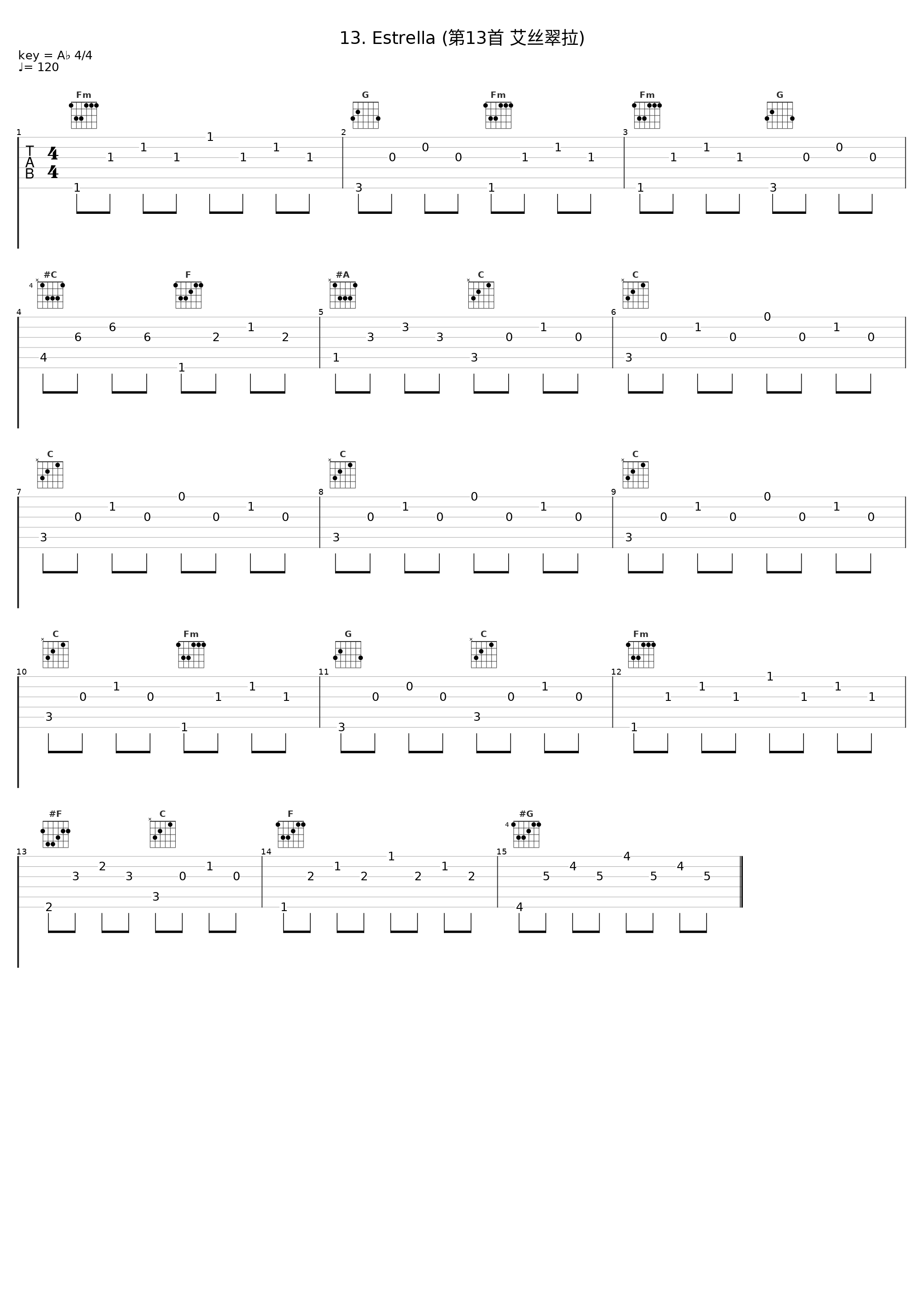 13. Estrella (第13首 艾丝翠拉)_Jenő Jandó,Robert Schumann_1