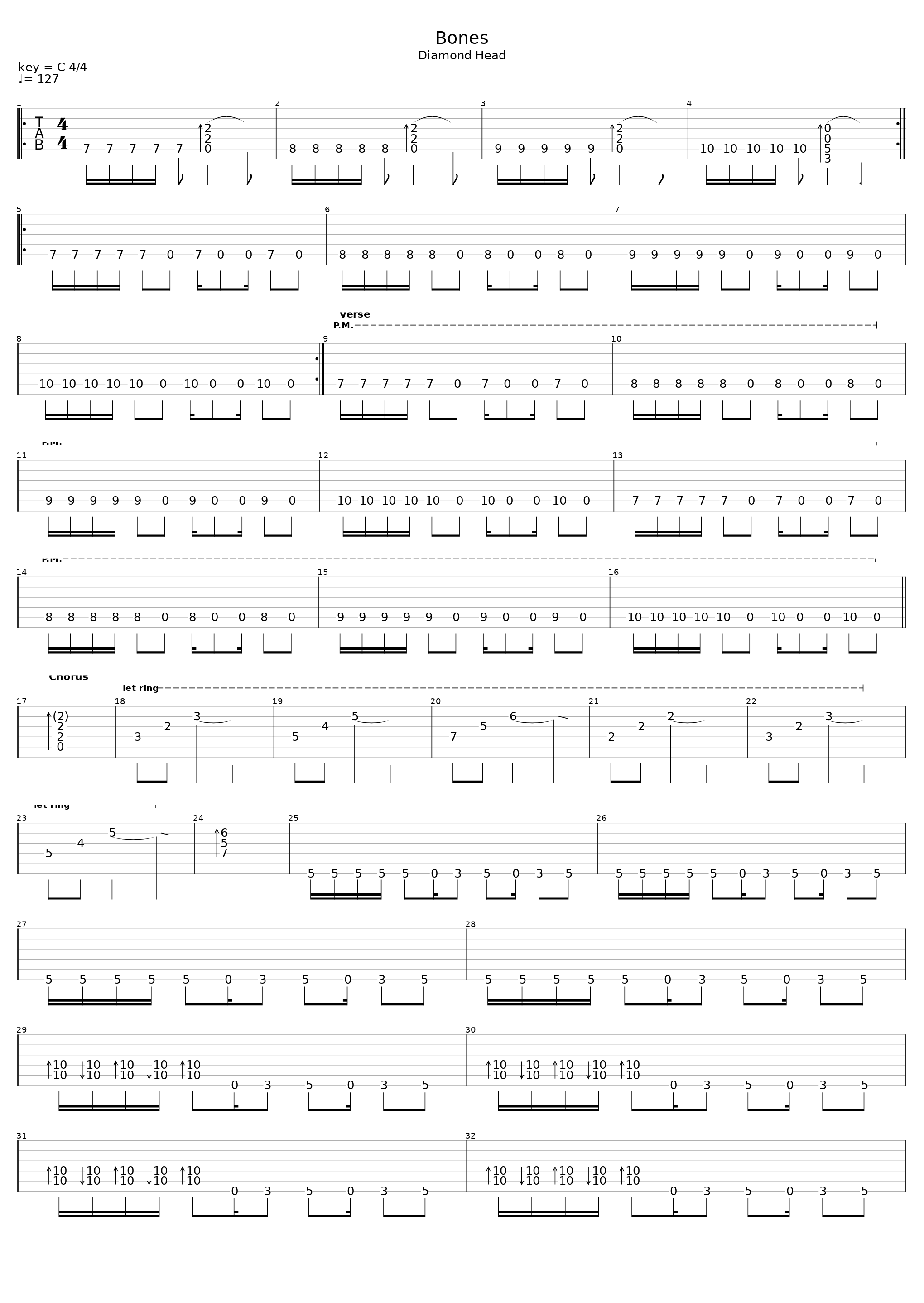 Bones_Diamond Head_1