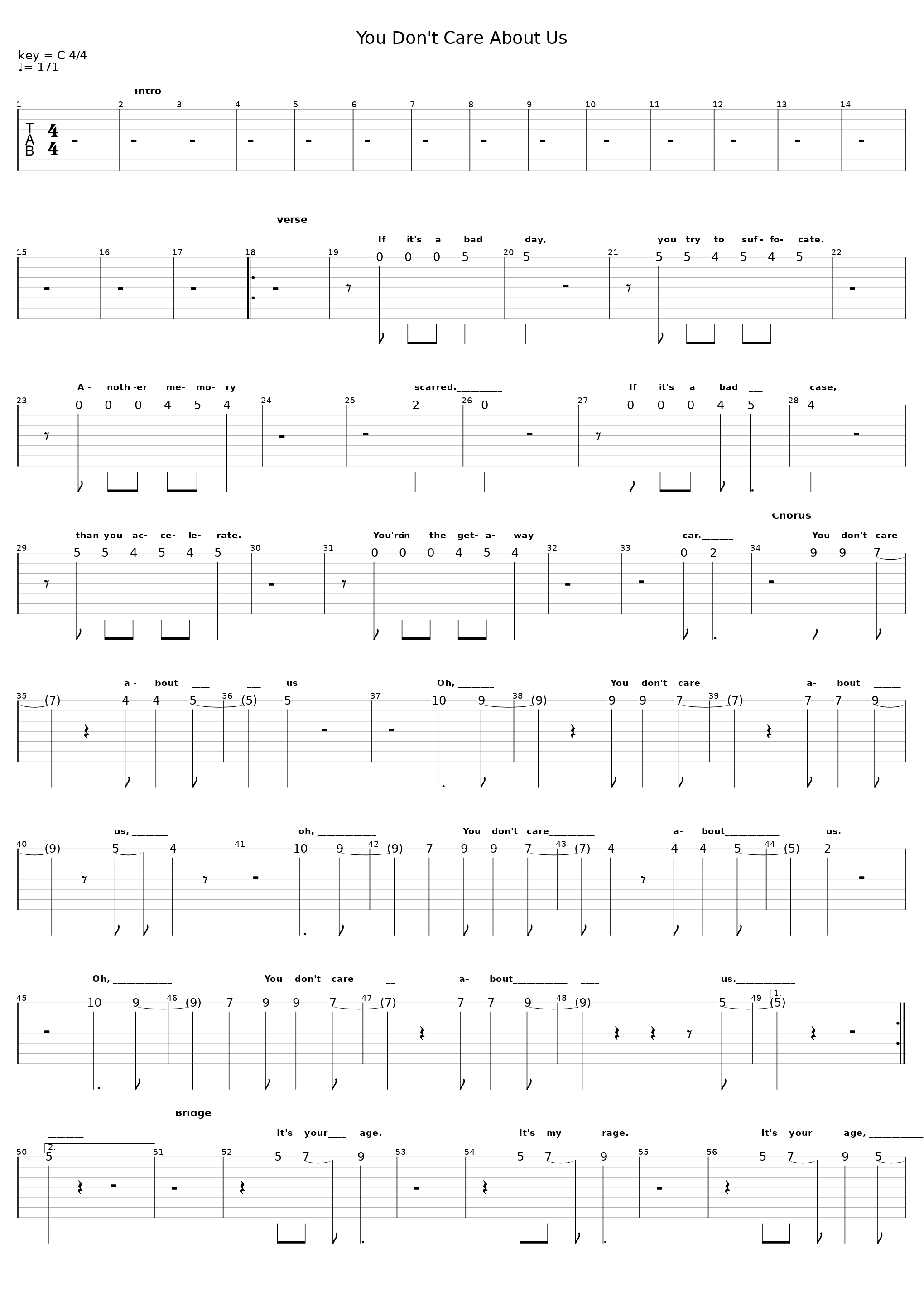 You Don't Care About Us_Placebo_1