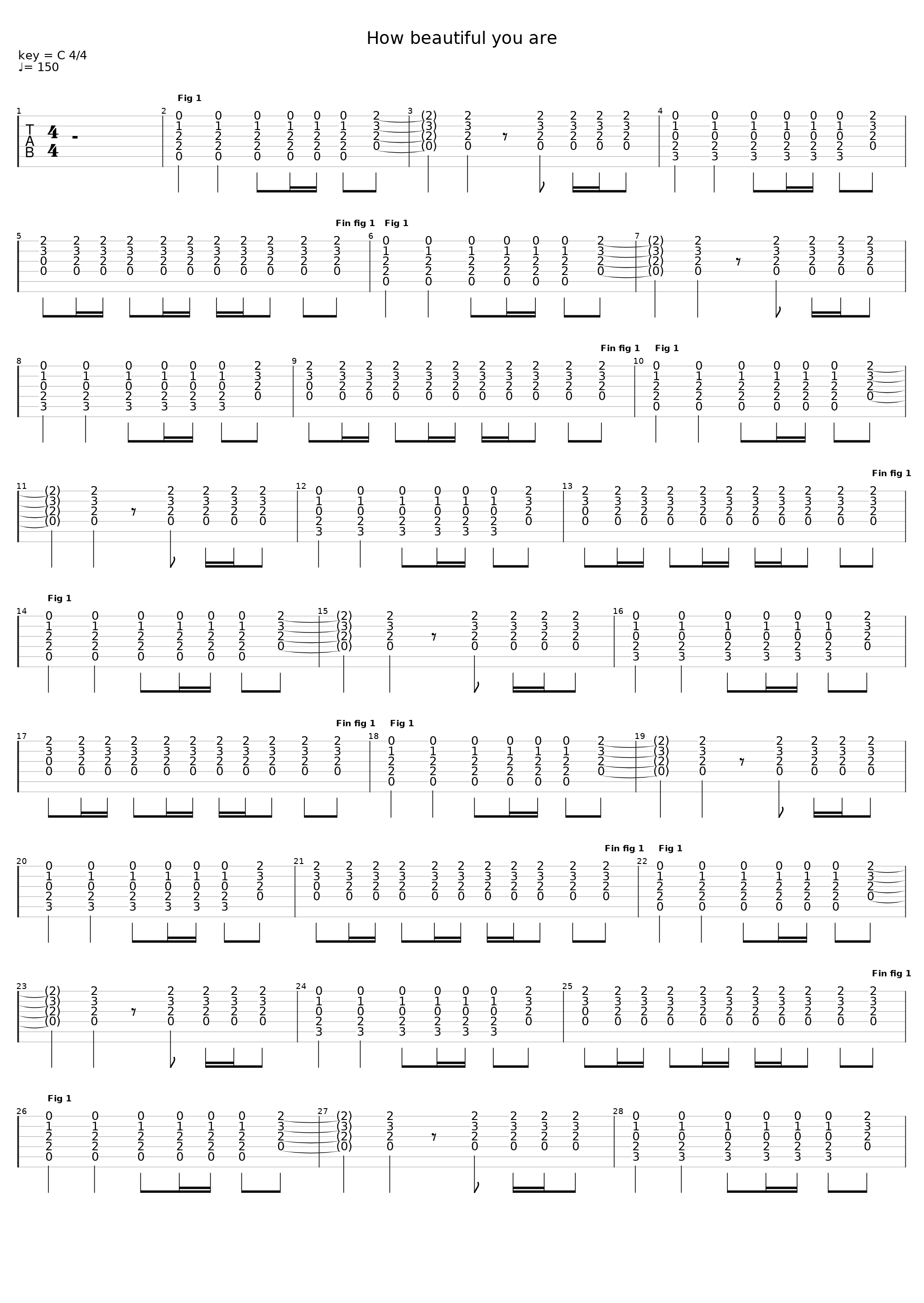 How Beautiful You Are_The Cure_1