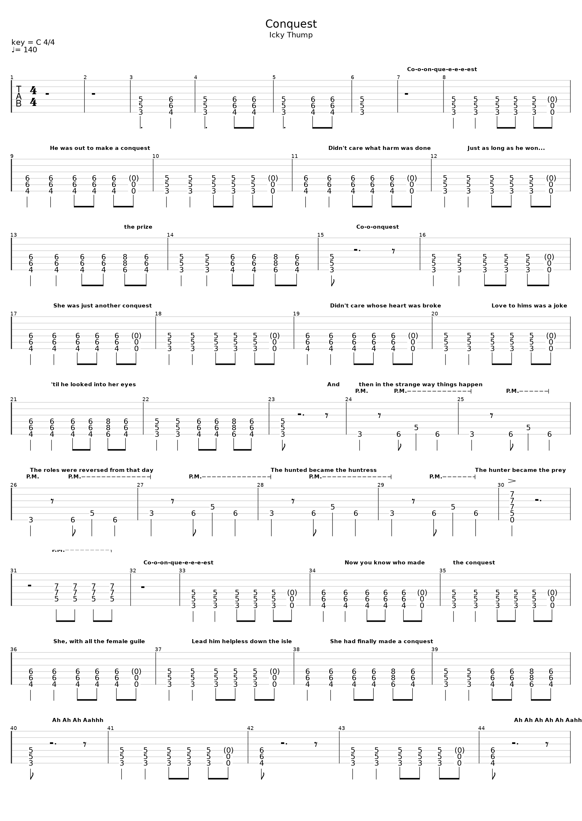 Conquest_The White Stripes_1