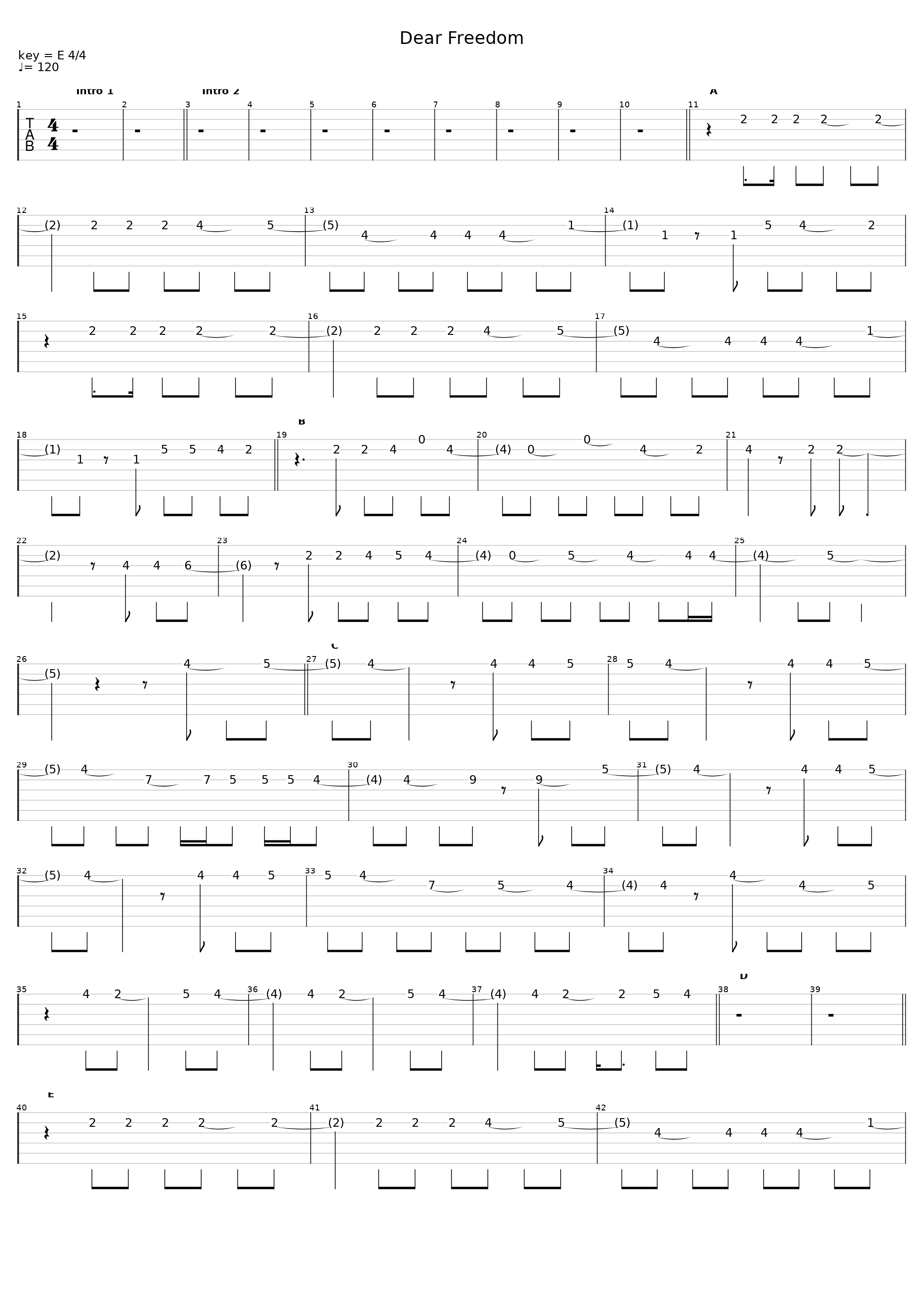 Dear Freedom_Acidman_1