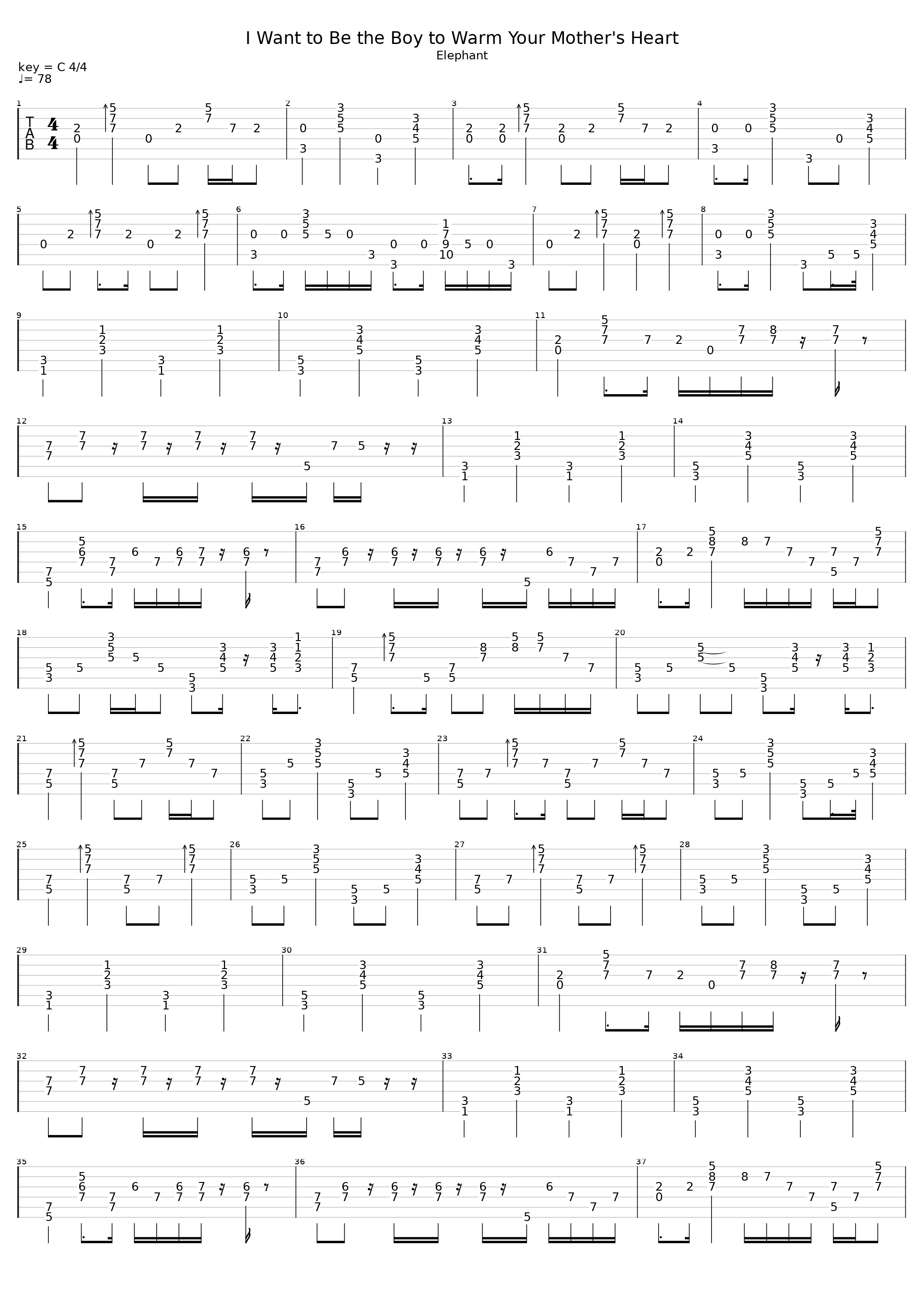 I Want To Be The Boy To Warm Your Mother's Heart_The White Stripes_1