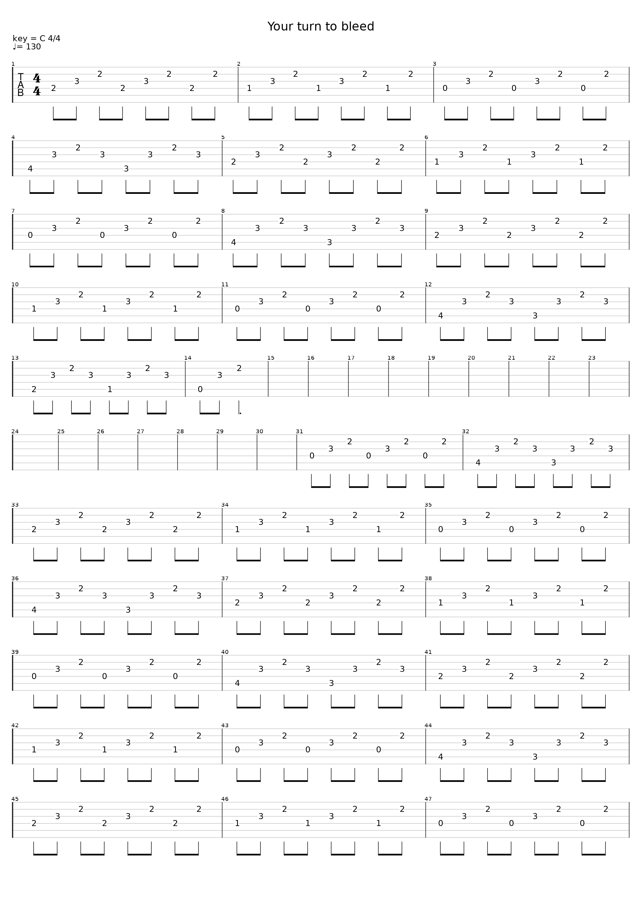 Your Turn To Bleed_Dirtnap_1