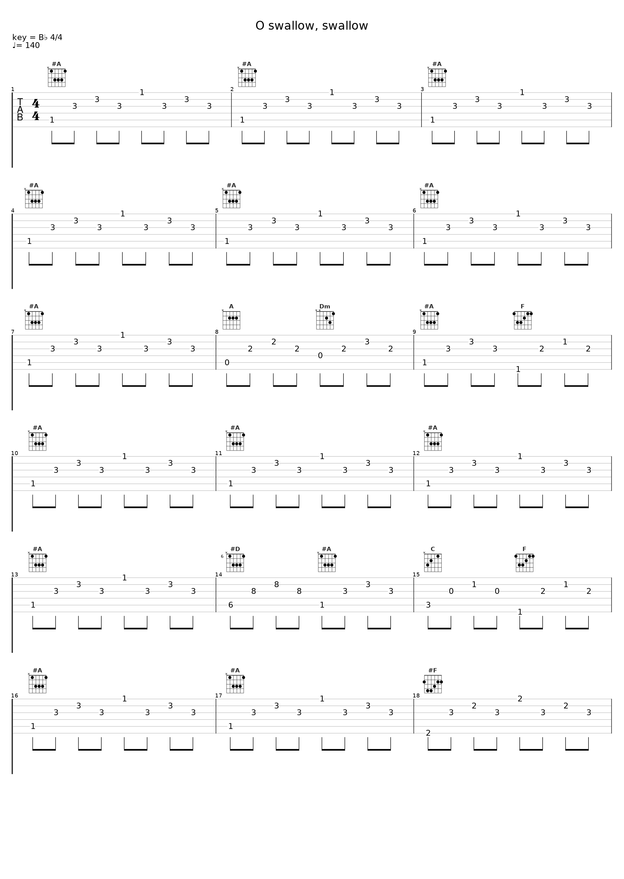 O swallow, swallow_Ben Johnson,David Owen Norris_1