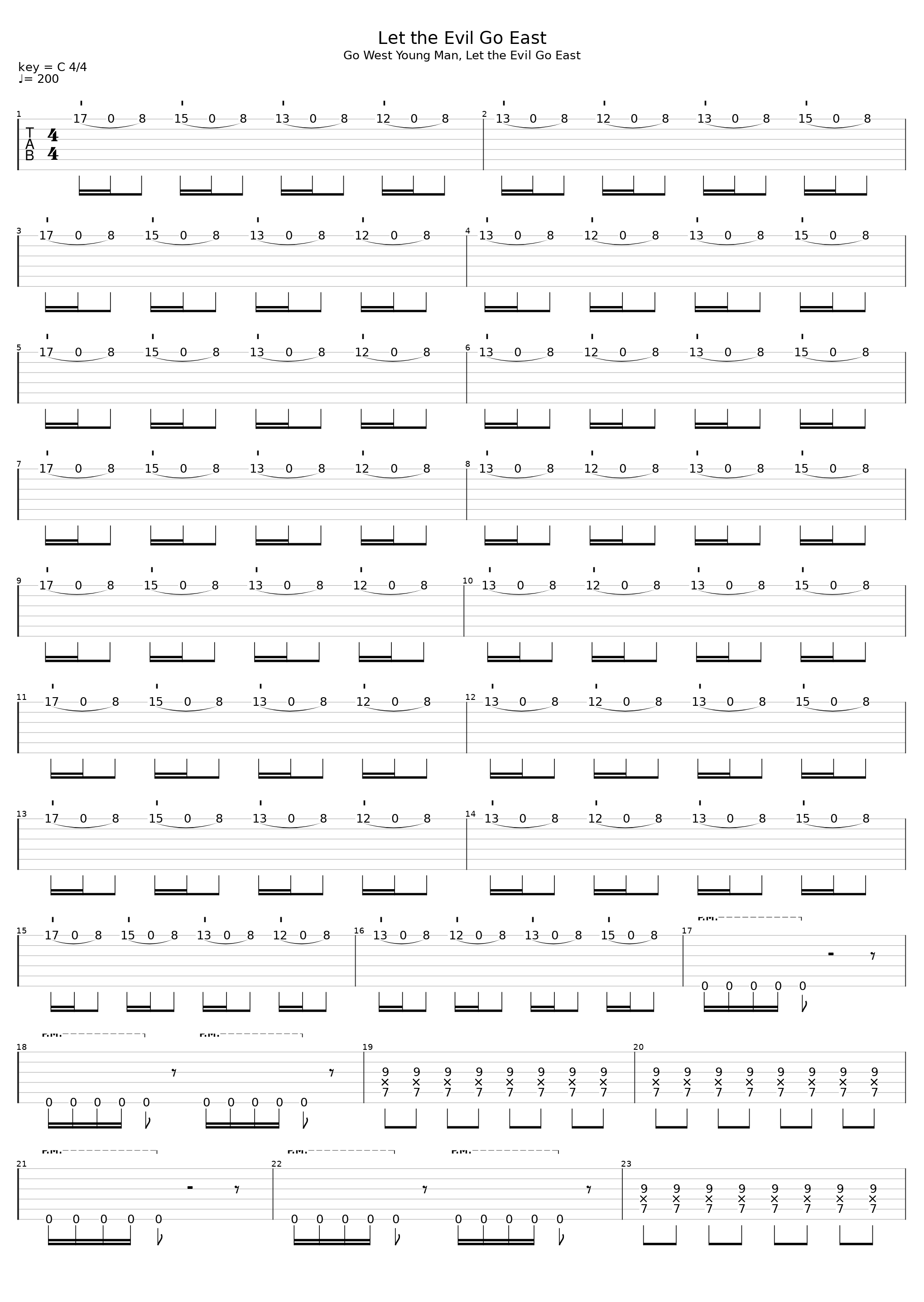 Let The Evil Go East_Greeley Estates_1