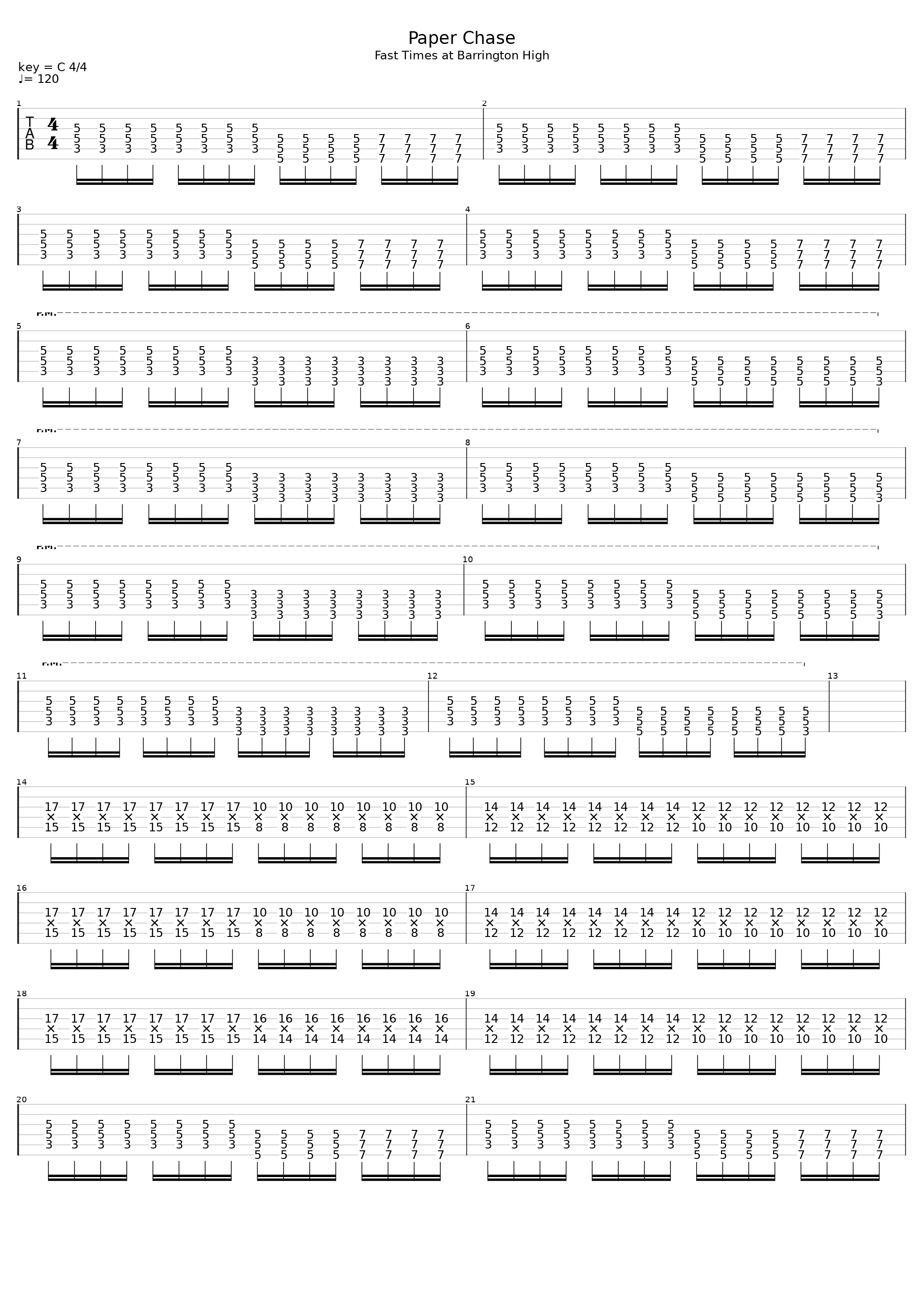 Paper Chase_The Academy Is..._1