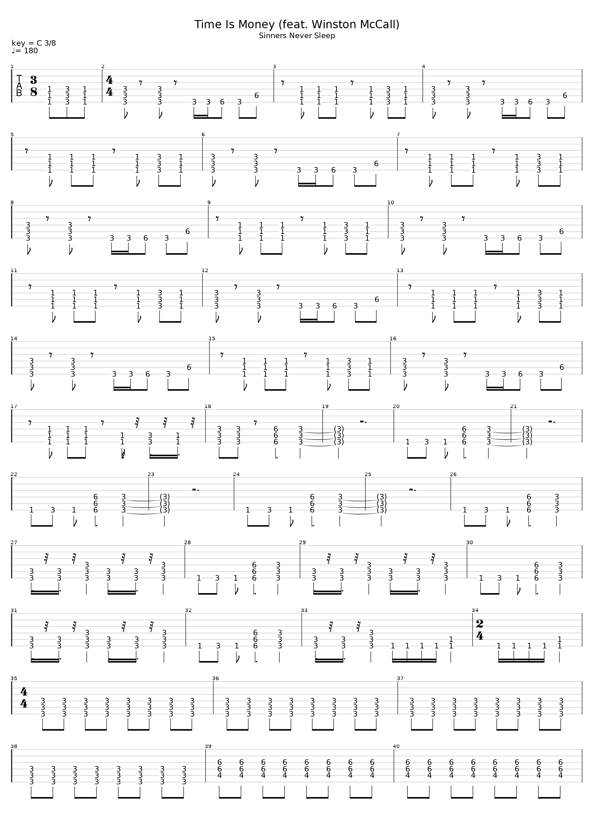 Time Is Money_You Me At Six_1