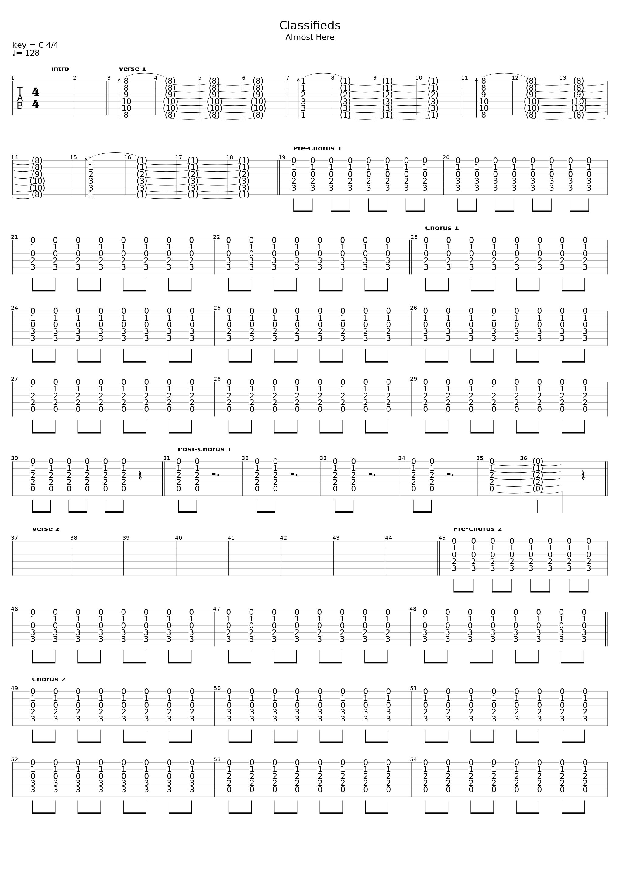 Classifieds_The Academy Is..._1