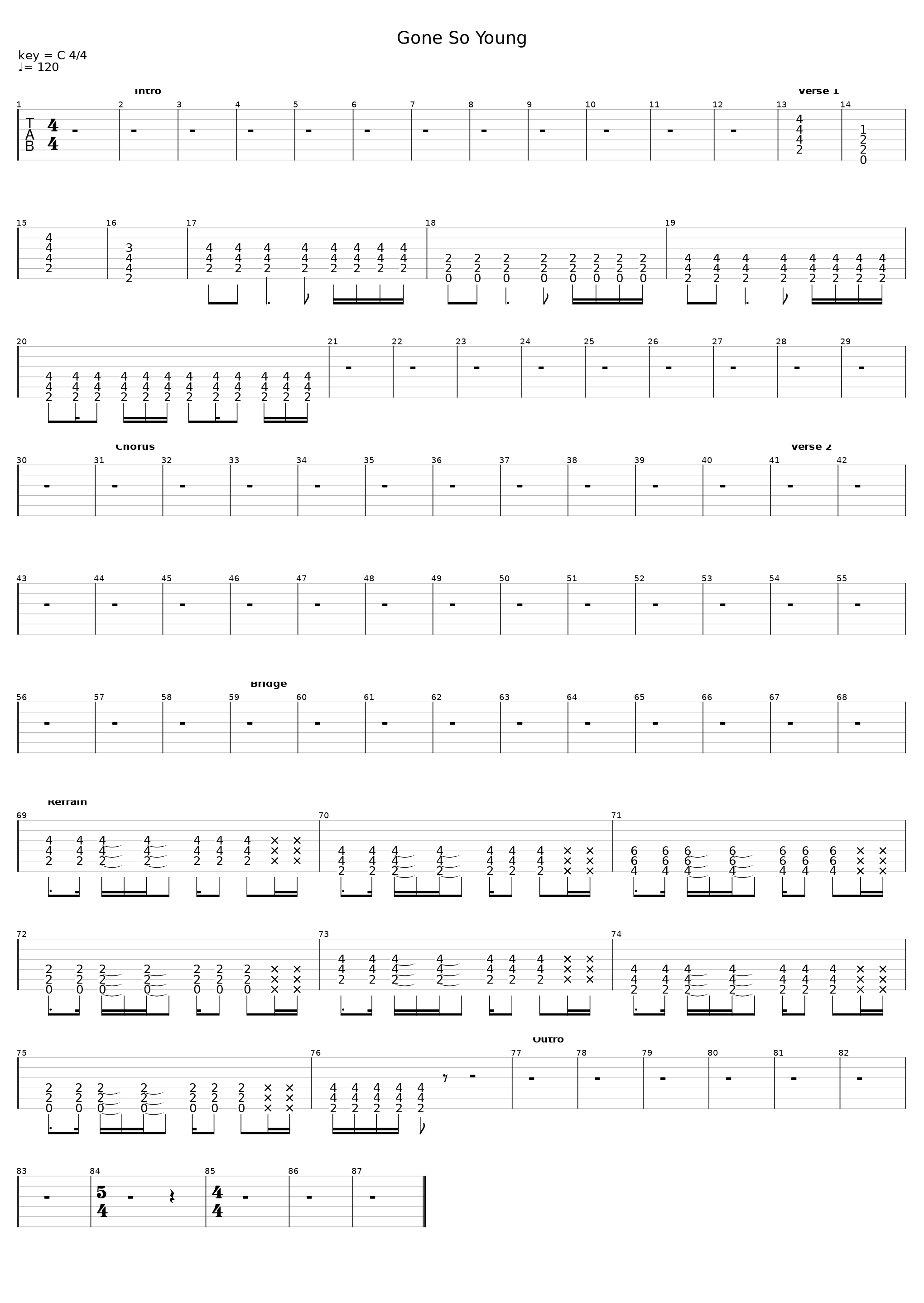 Gone So Young_Amber Pacific_1