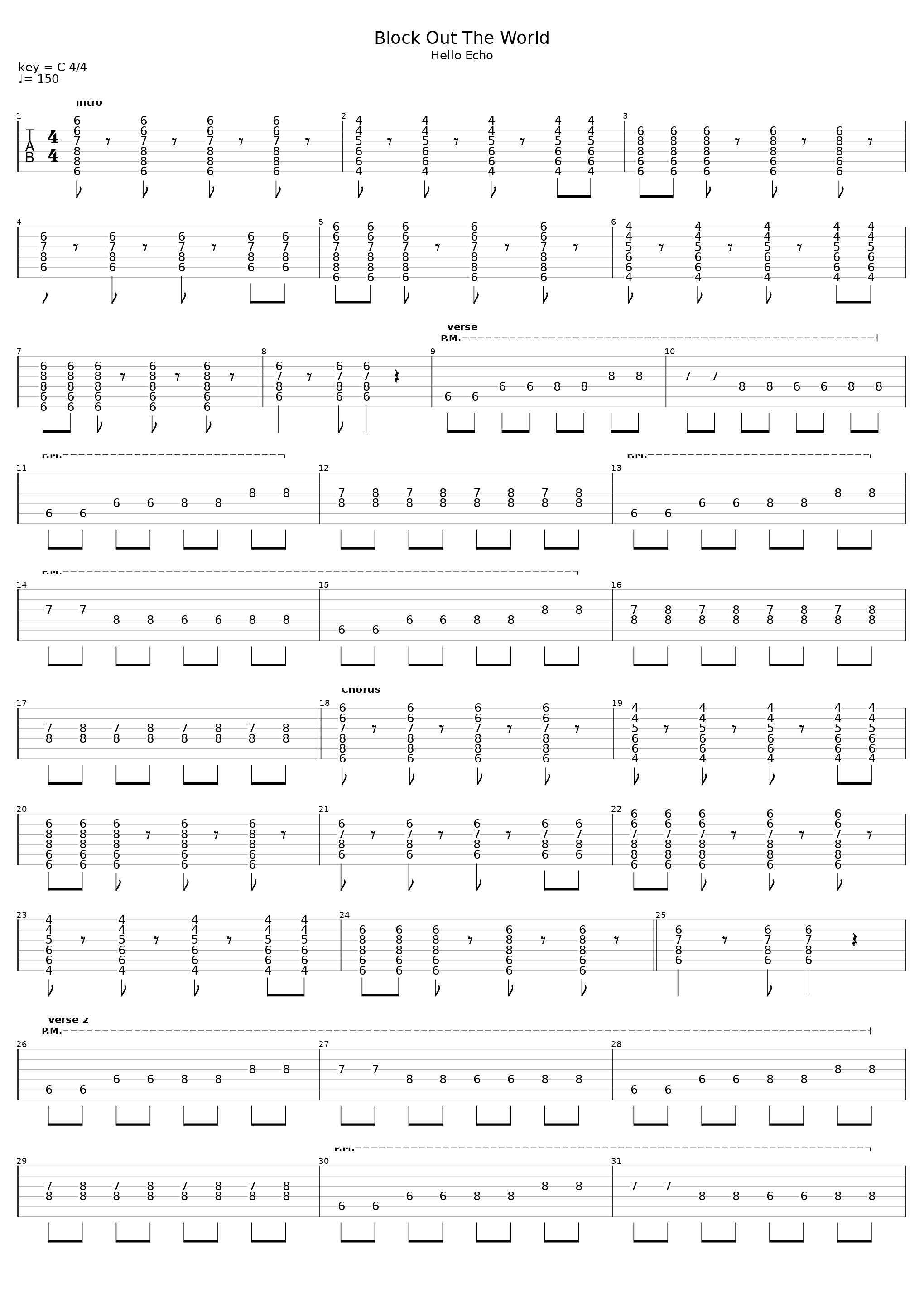 Block Out The World_Maxeen_1