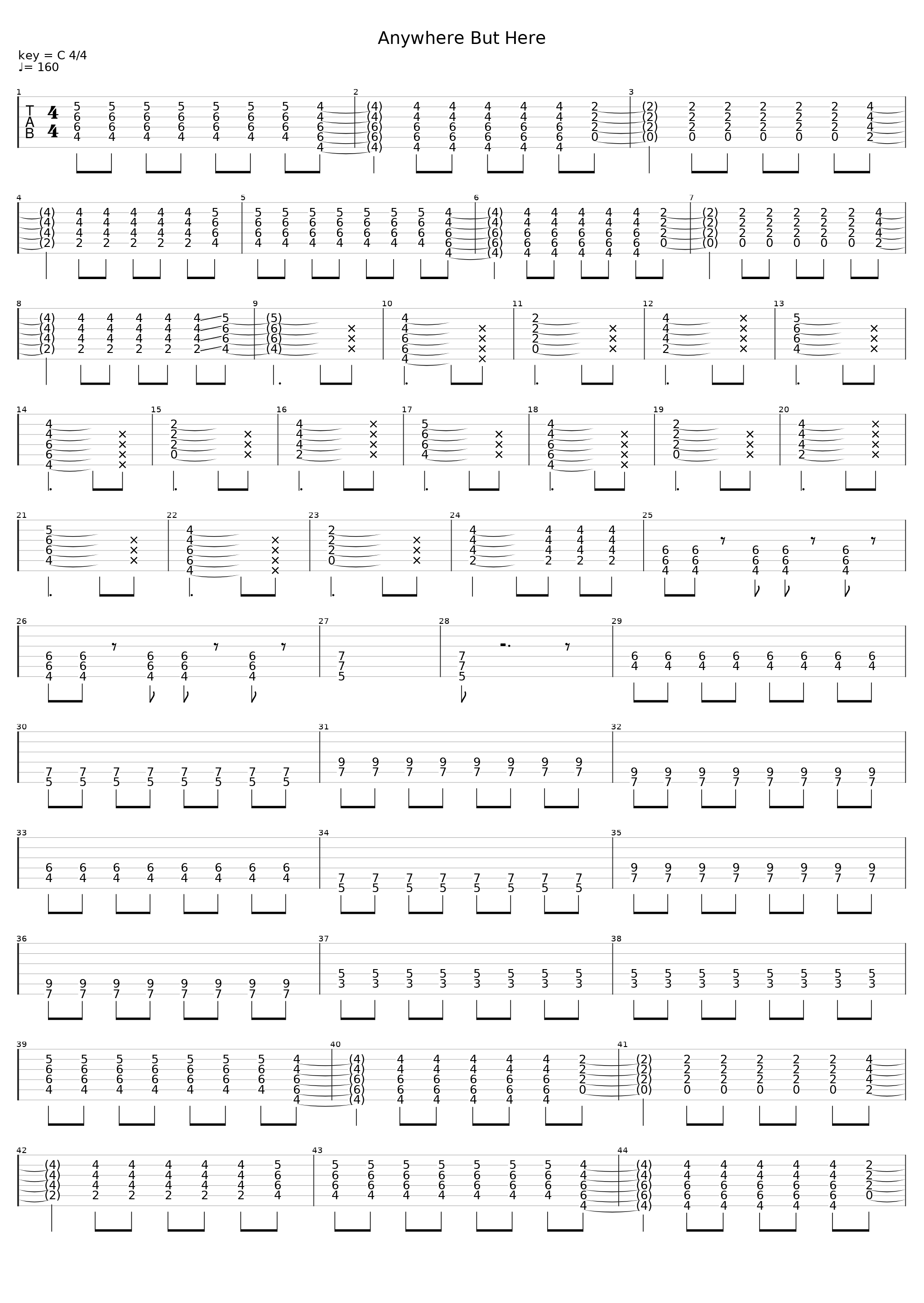 Anywhere But Here_Mayday Parade_1