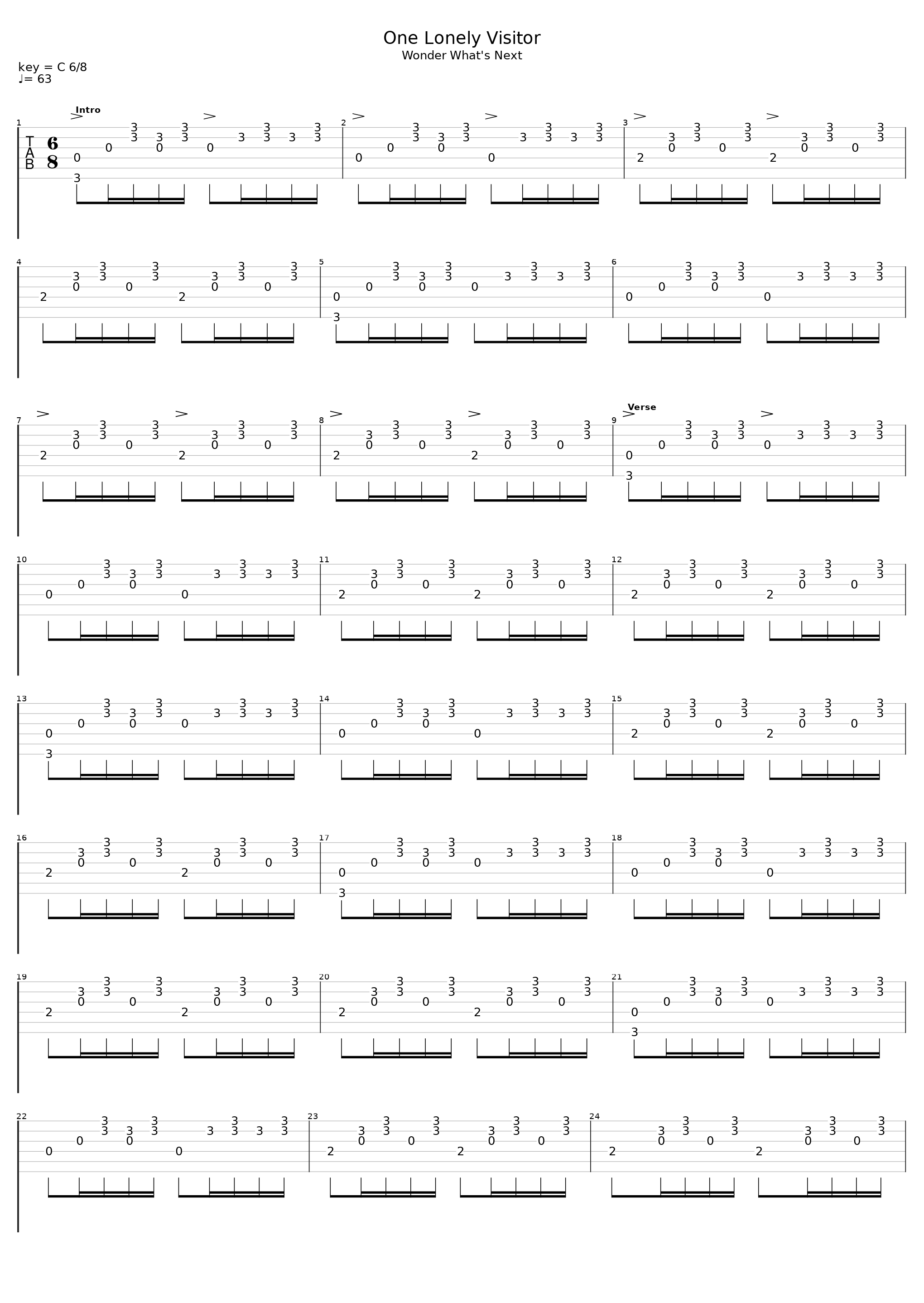 One Lonely Visitor_Chevelle_1