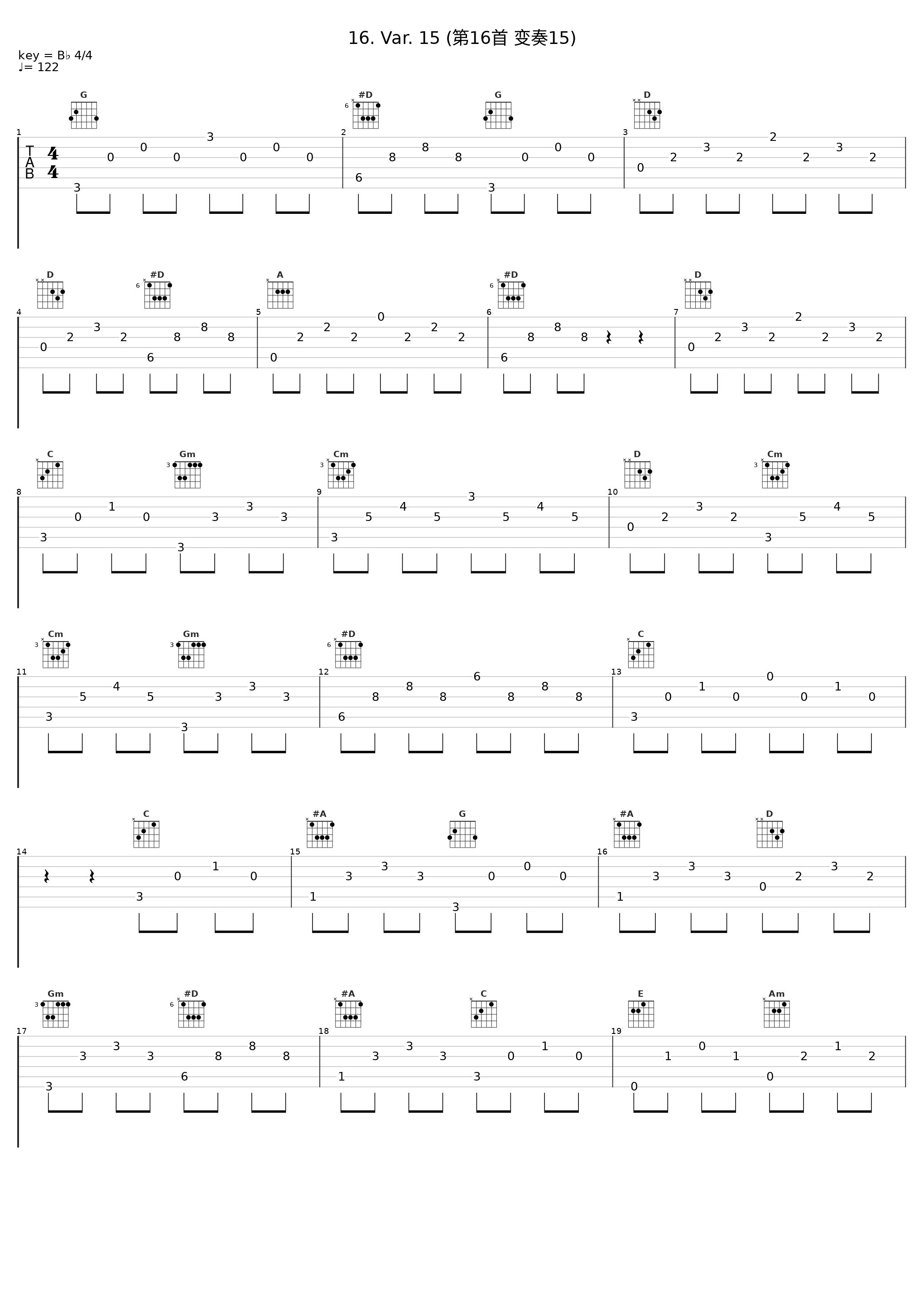 16. Var. 15 (第16首 变奏15)_Angela Hewitt_1