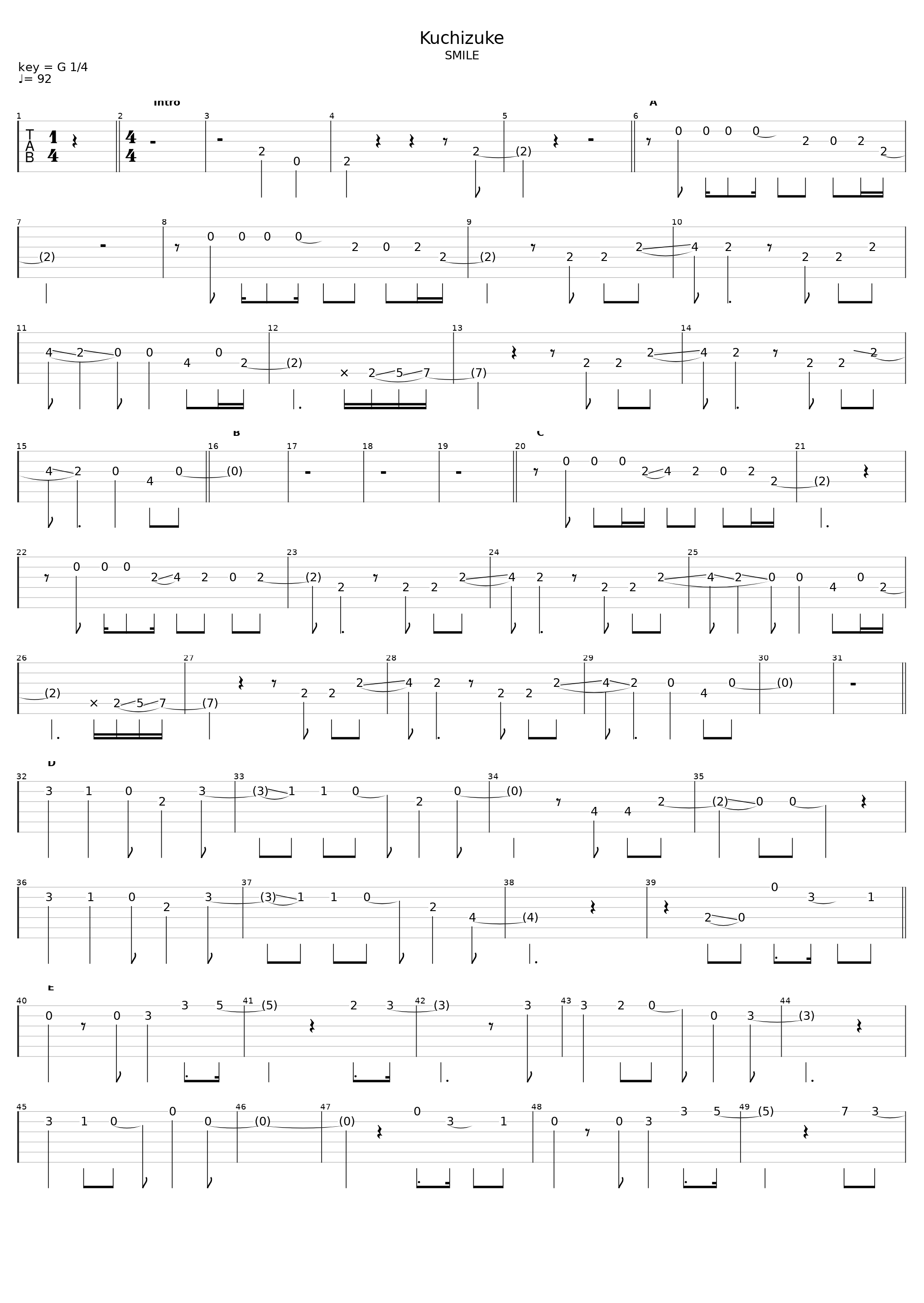 Kuchizuke_L'Arc~en~Ciel_1