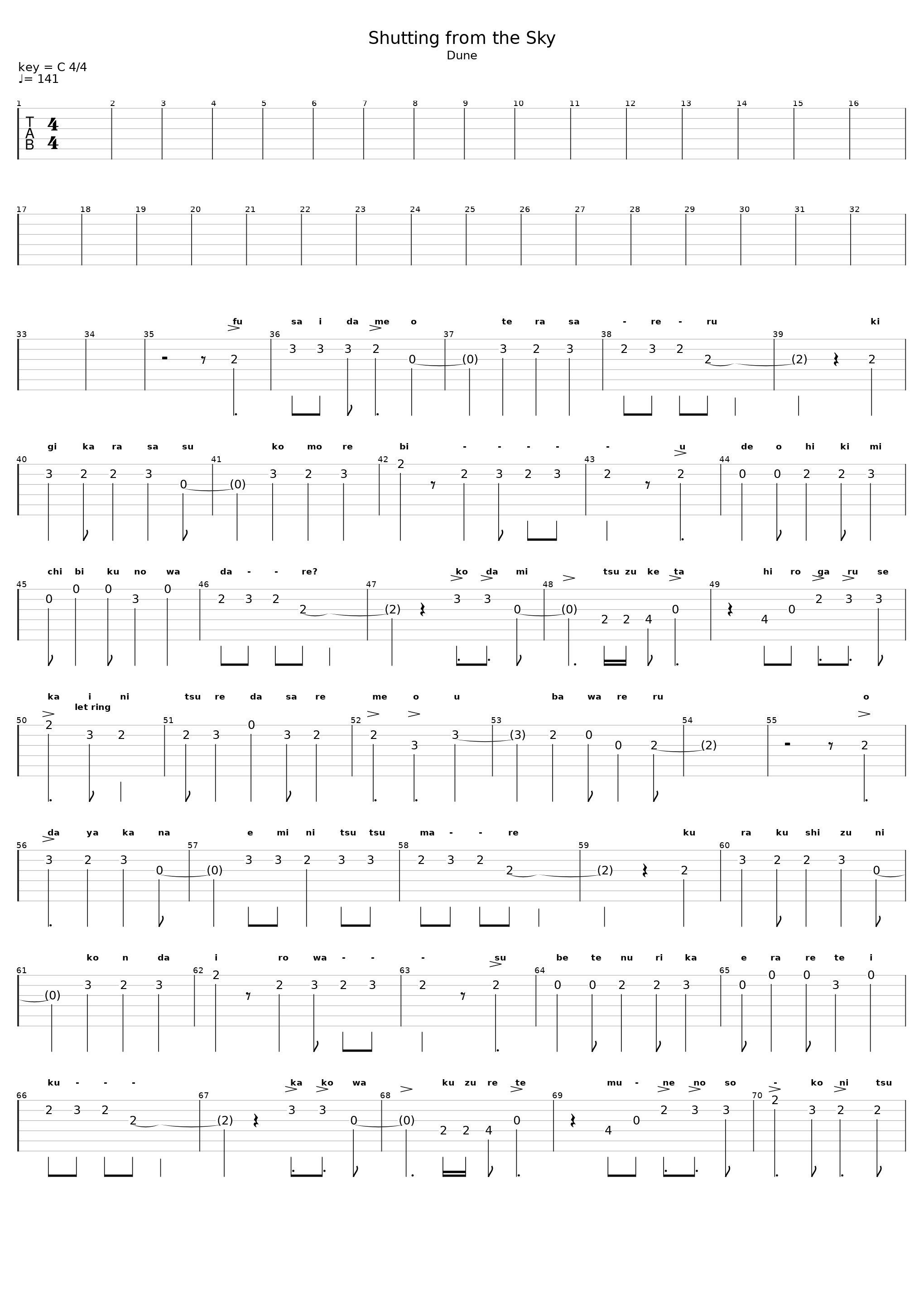 Shutting From The Sky_L'Arc~en~Ciel_1