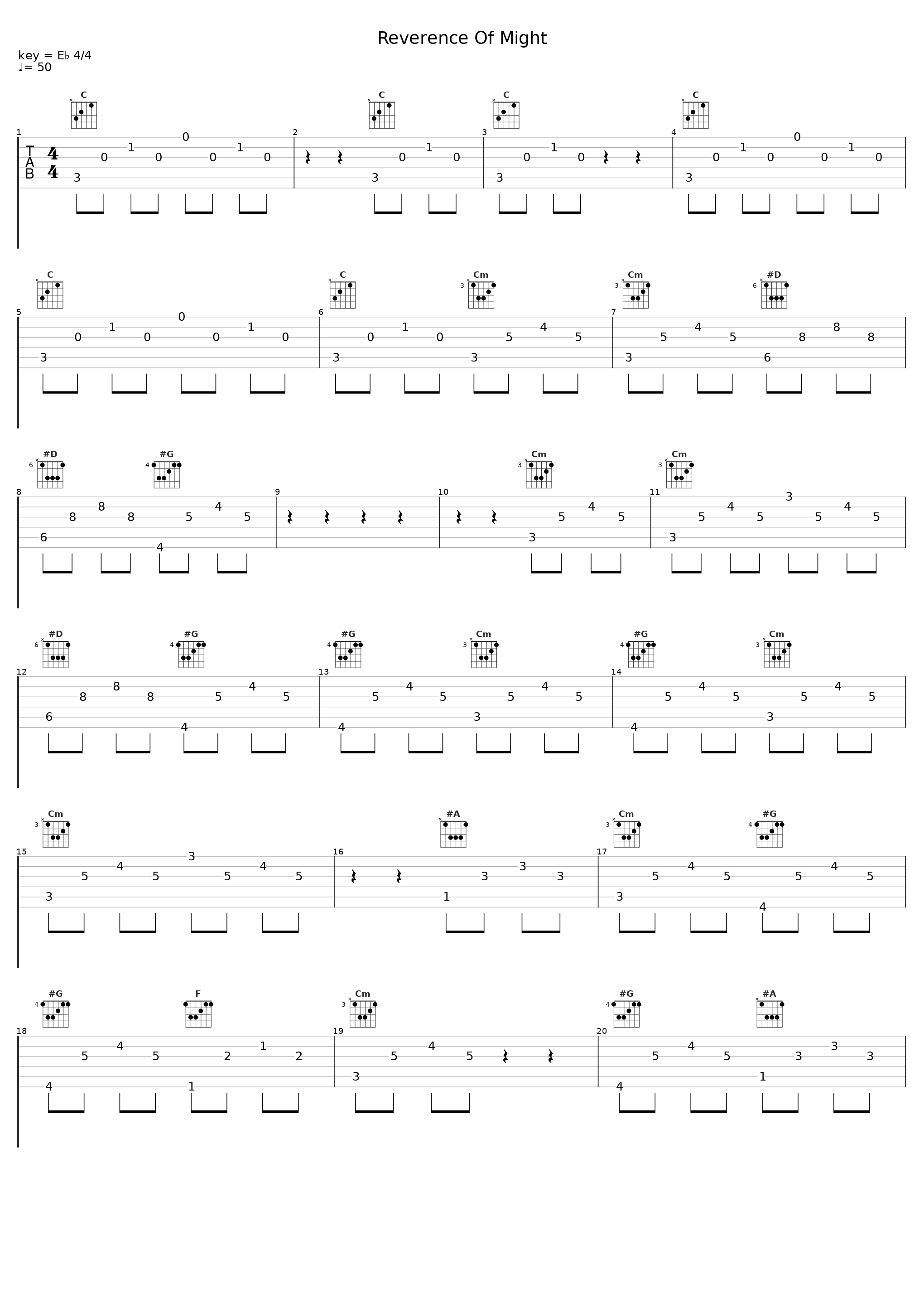 Reverence Of Might_Immediate Music_1