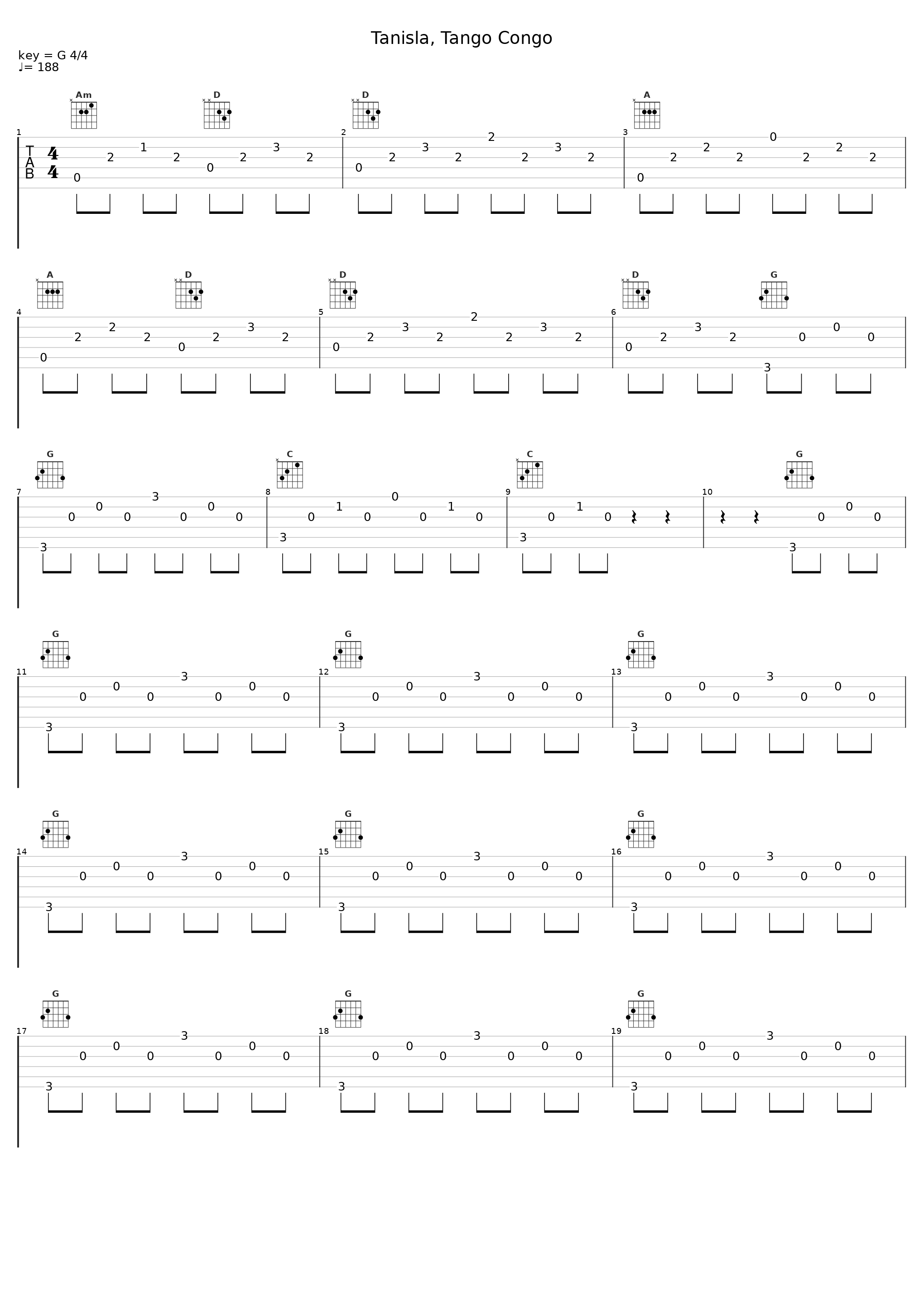 Tanisla, Tango Congo_Bola de Nieve,Su Piano_1