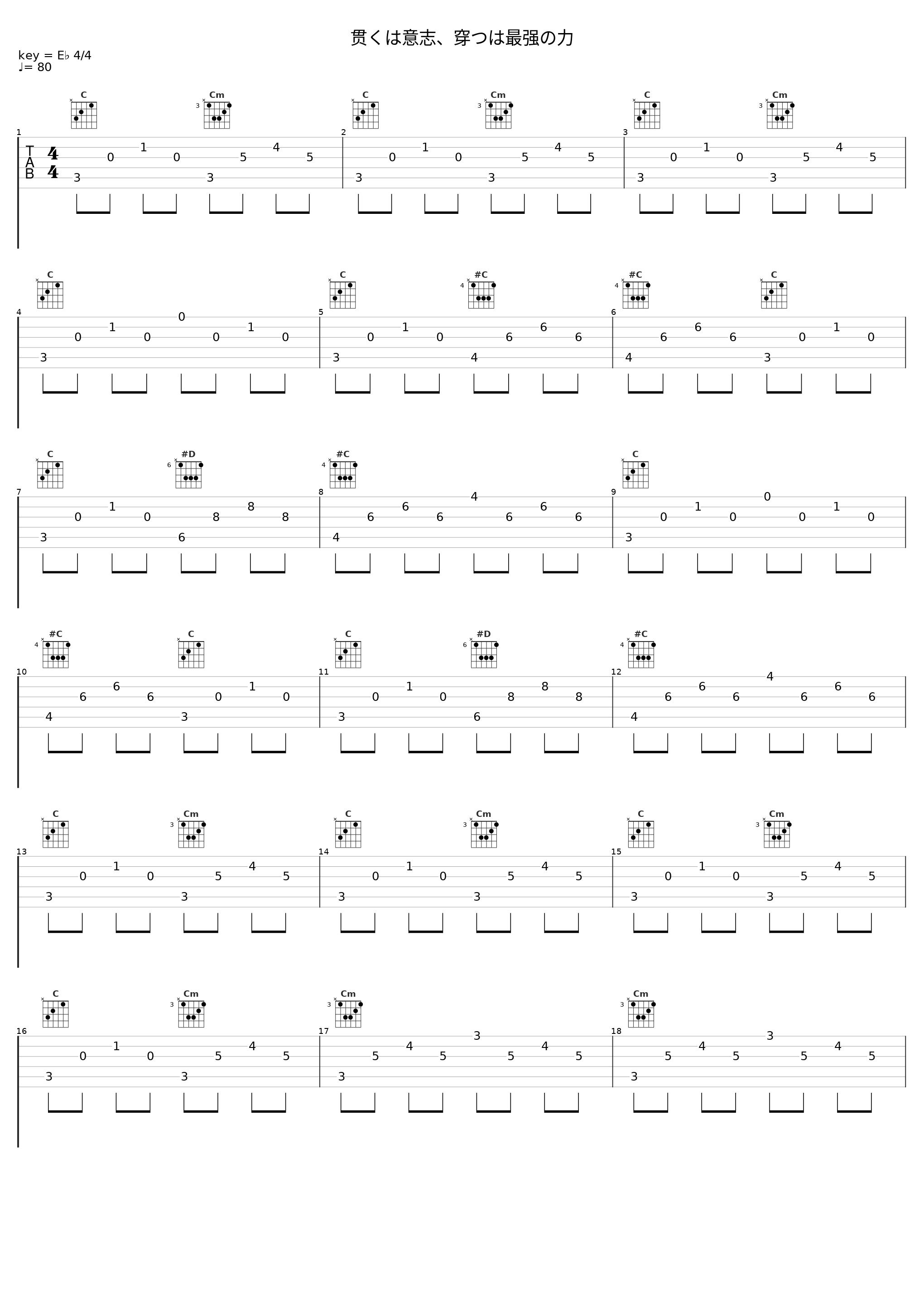 贯くは意志、穿つは最强の力_V.A._1