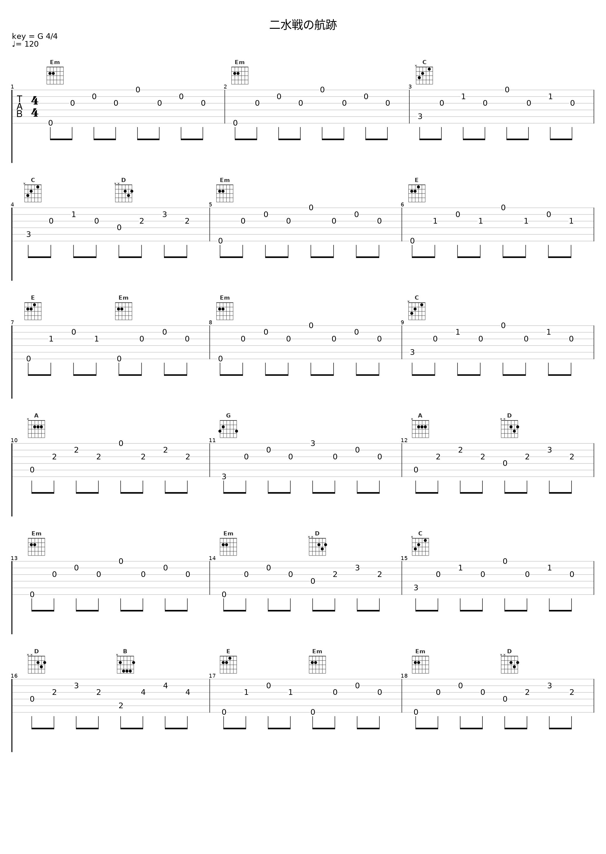 二水戦の航跡_TAMUSIC_1