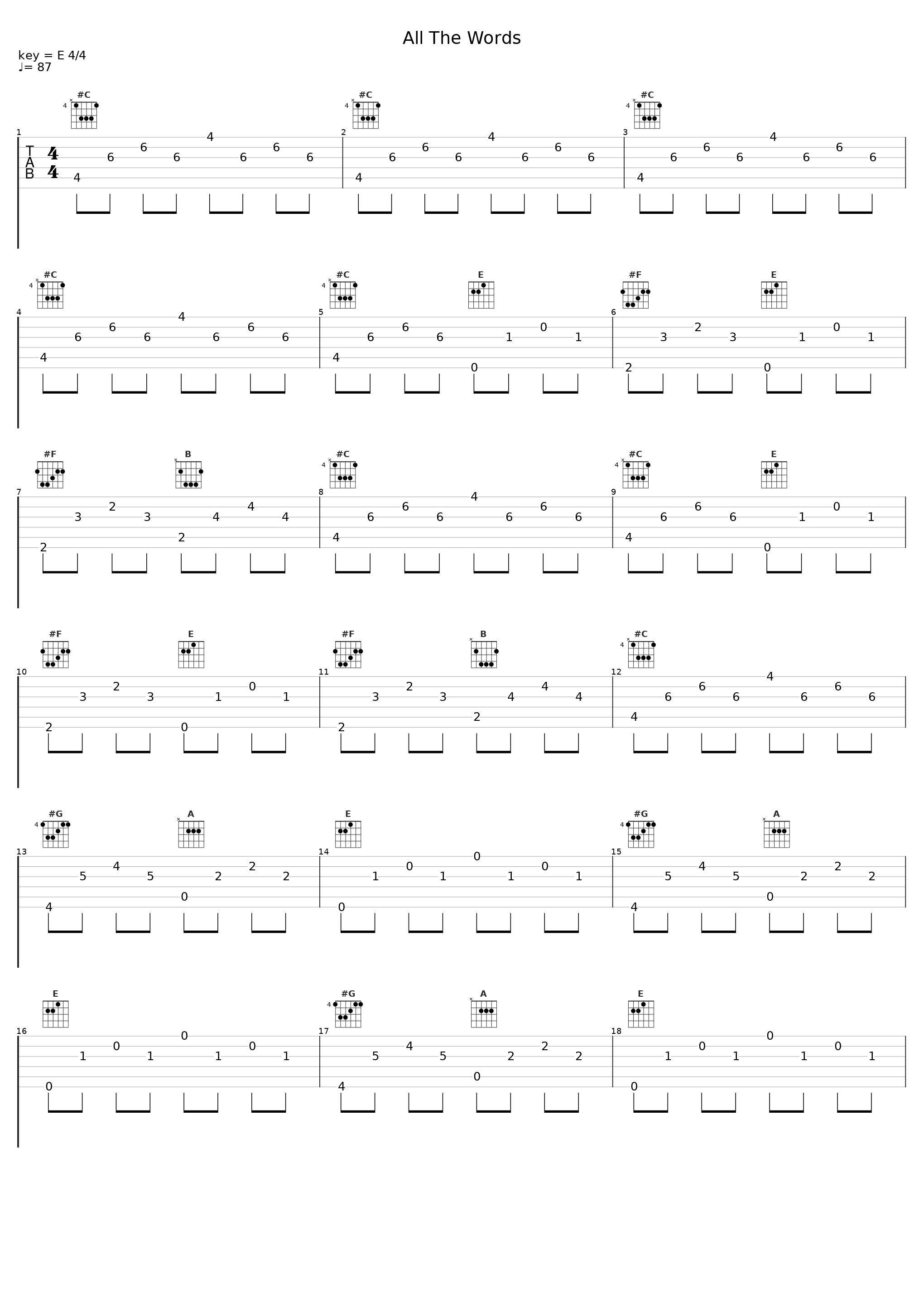 All The Words_The Motorleague_1