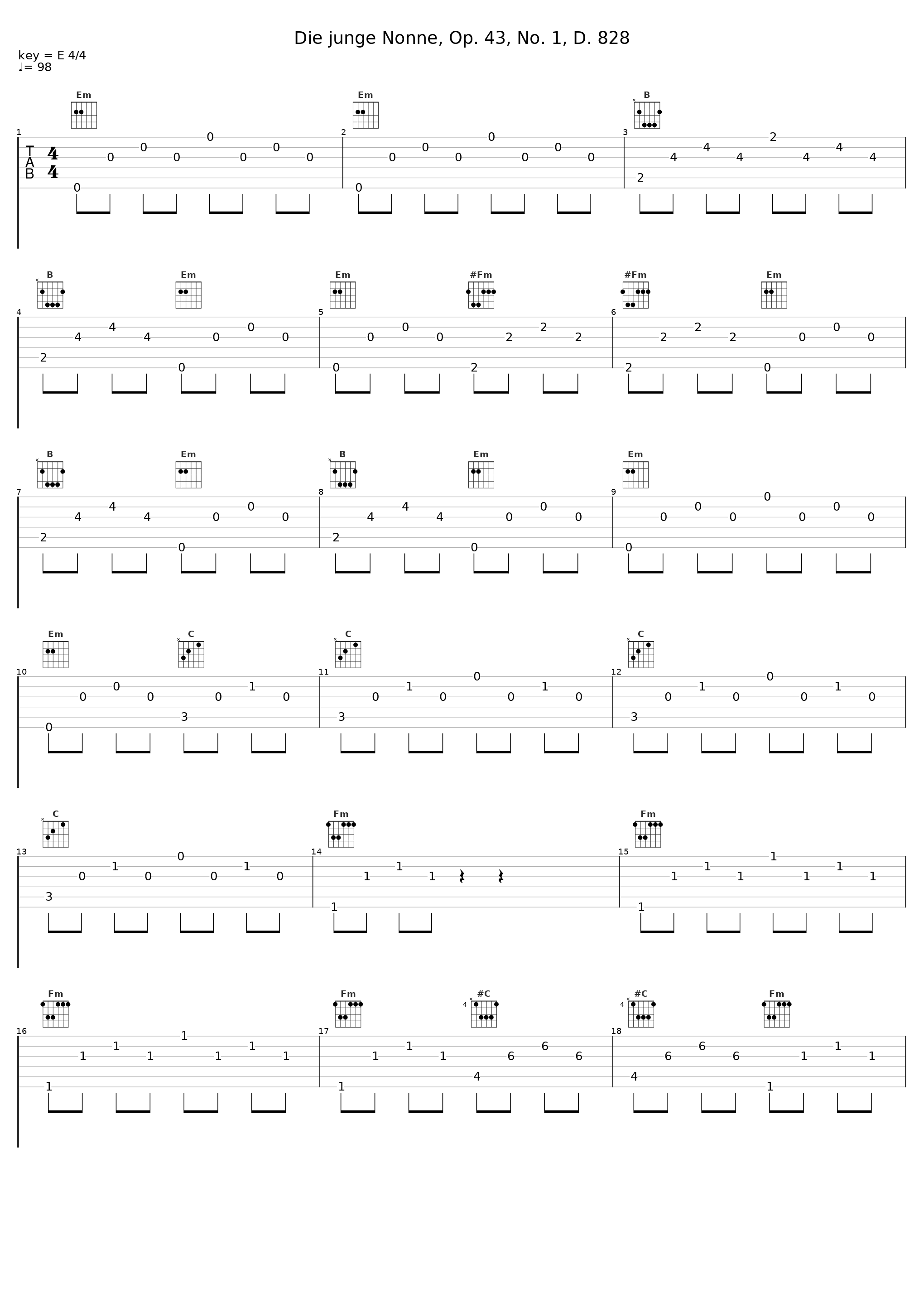 Die junge Nonne, Op. 43, No. 1, D. 828_Jenő Jandó,Tamara Takács_1