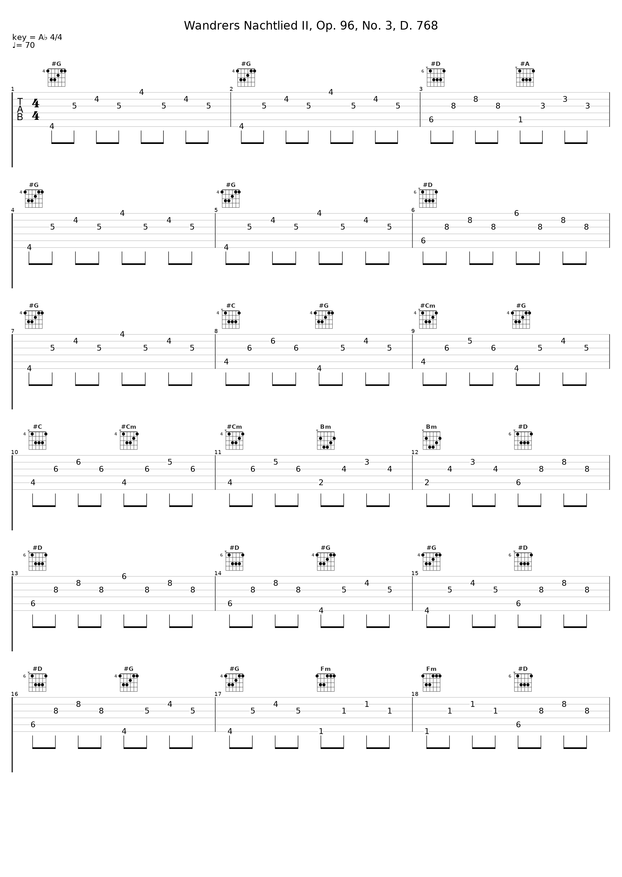 Wandrers Nachtlied II, Op. 96, No. 3, D. 768_Jenő Jandó,Tamara Takács_1